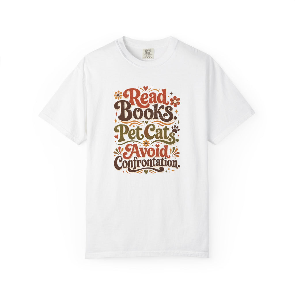 Read Books Cat T-Shirt