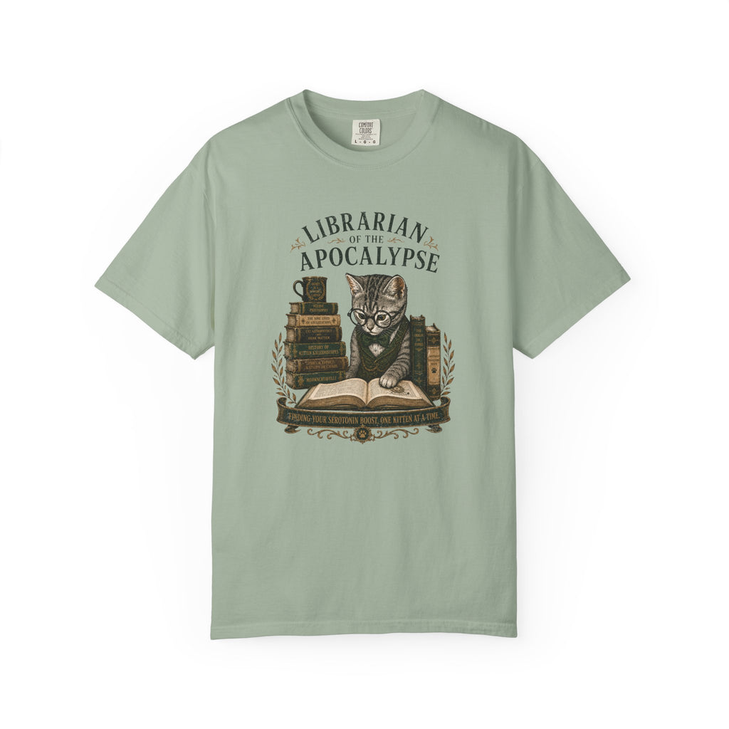 Librarian Cat T-Shirt