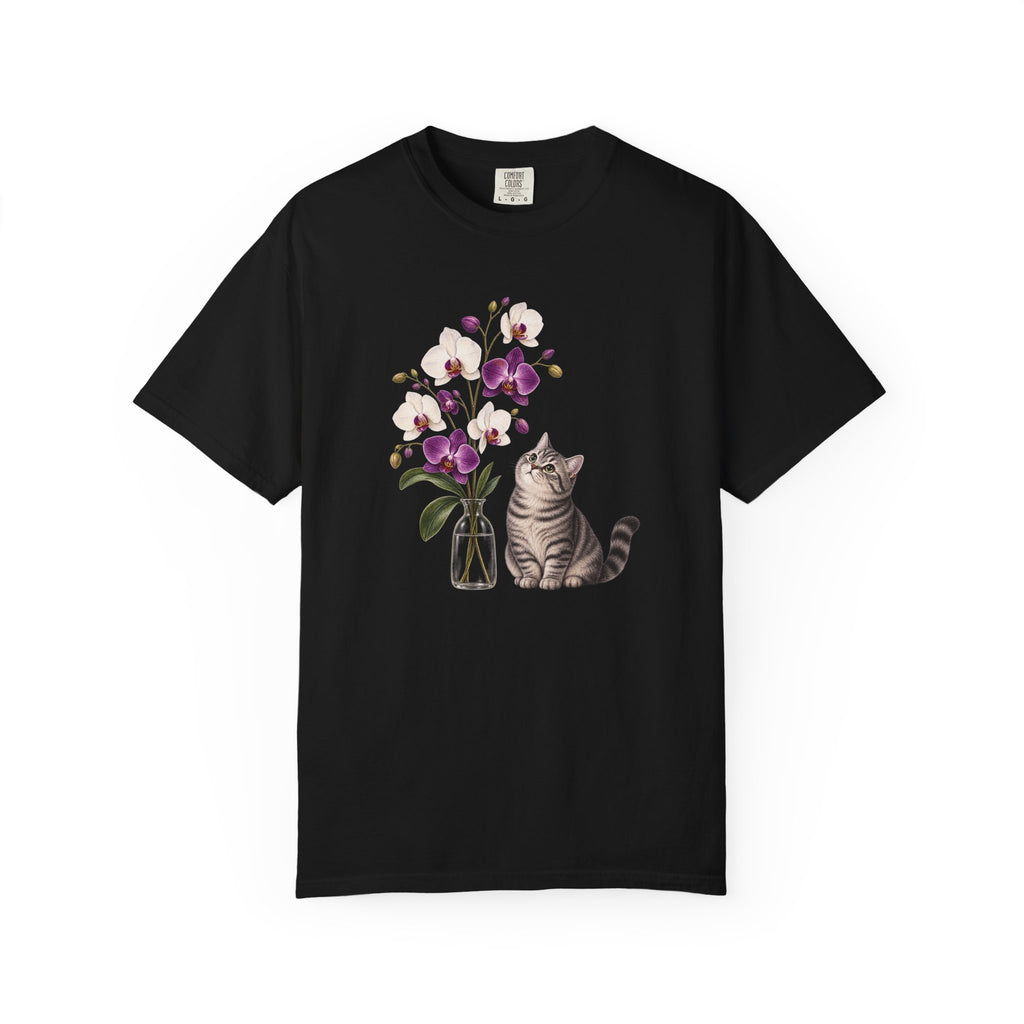 Whispers of Orchid Cat T-Shirt