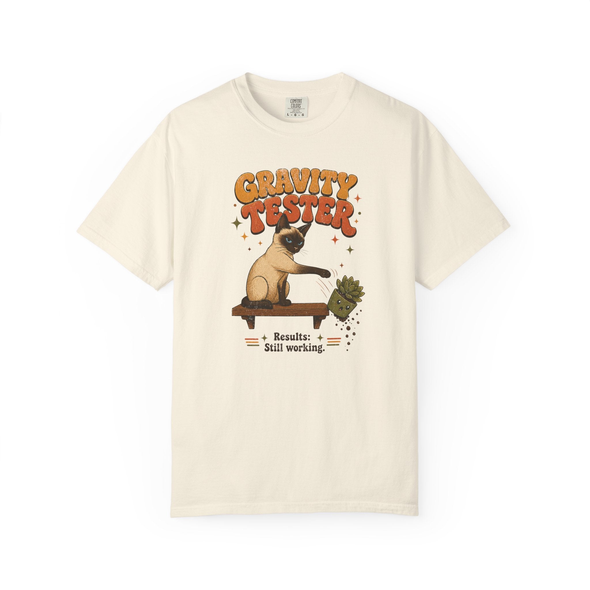 Gravity Tester Cat T-Shirt
