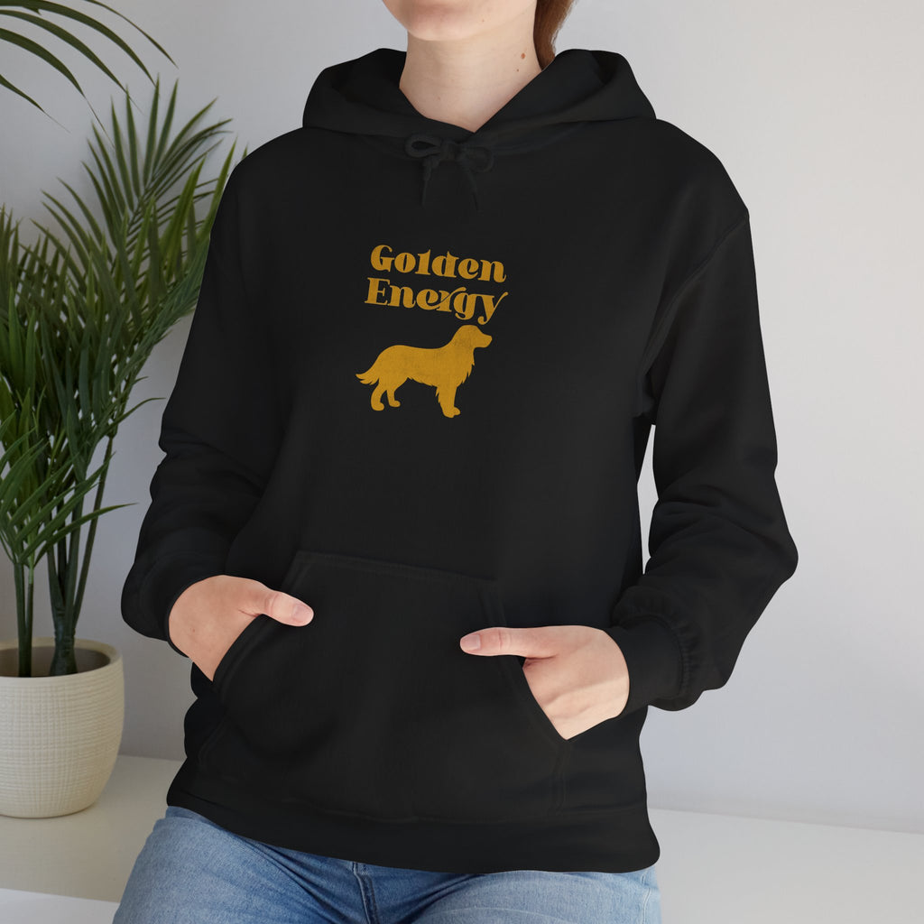 Golden Retriever Dog Lover Hoodie — Retro Pet Lover Sweatshirt