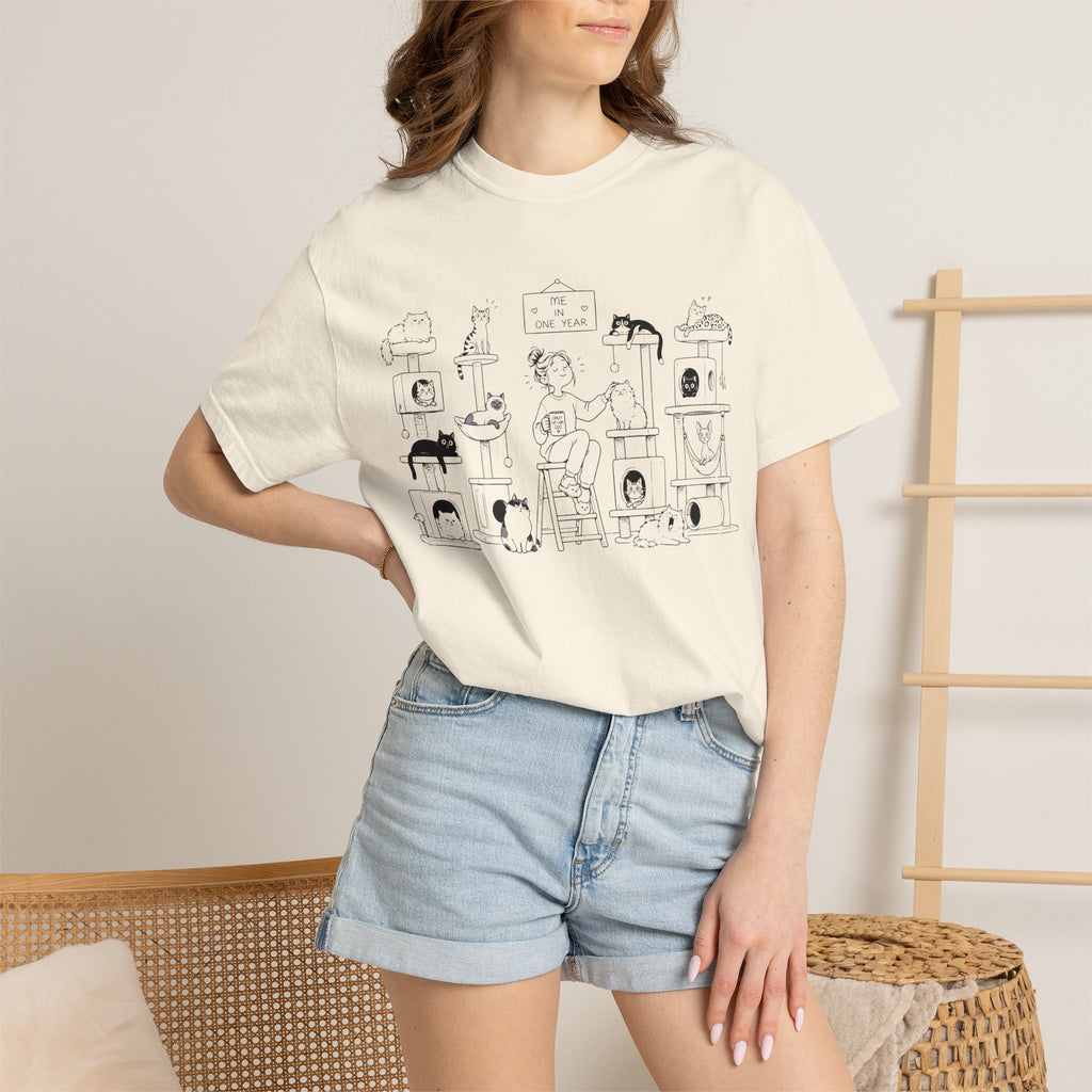 One Year Plan Cat T-Shirt