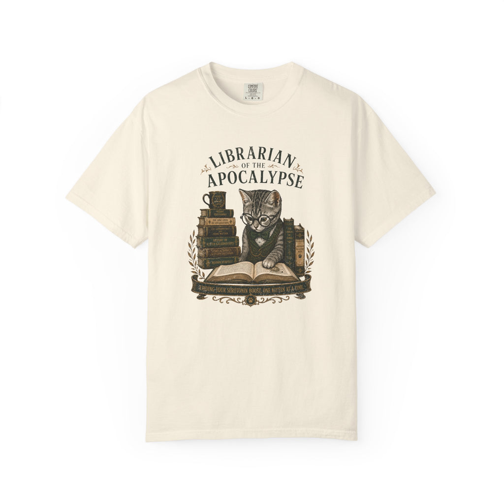 Librarian Cat T-Shirt
