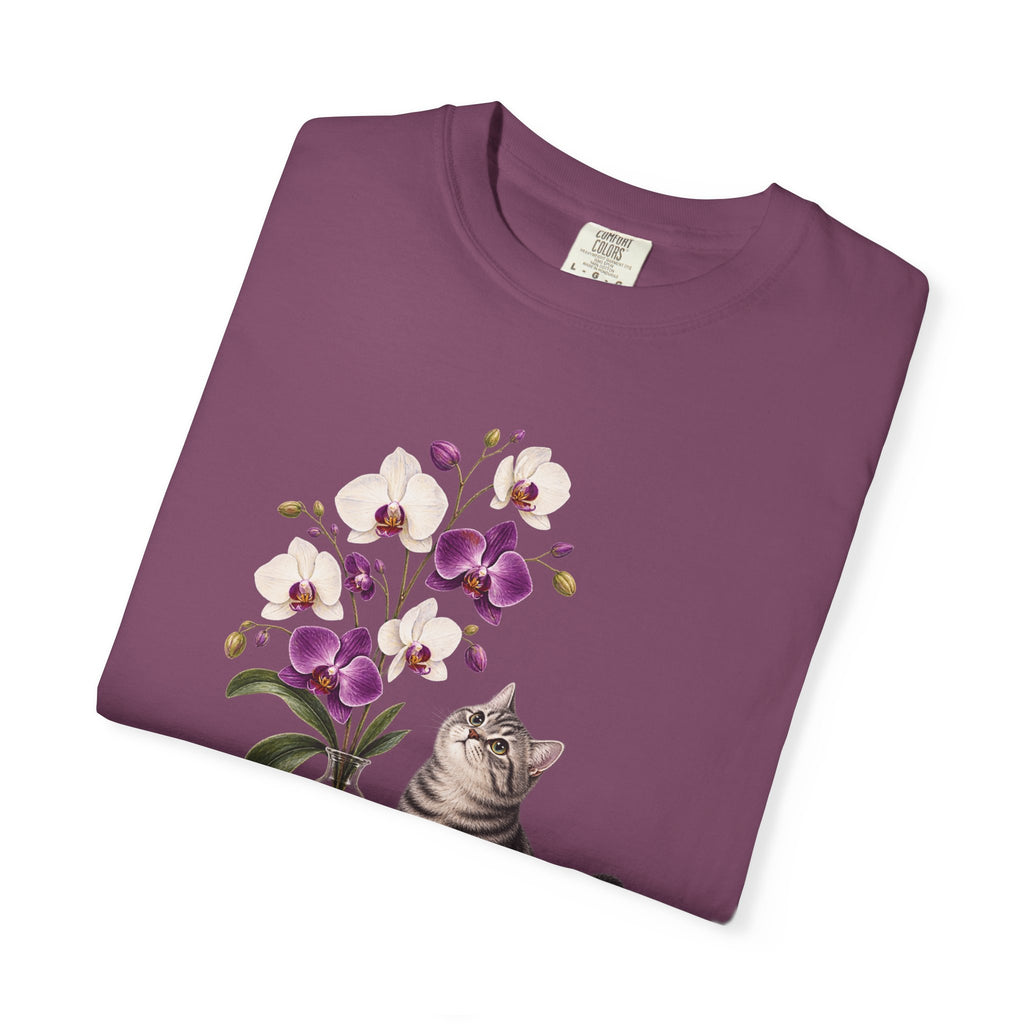 Whispers of Orchid Cat T-Shirt
