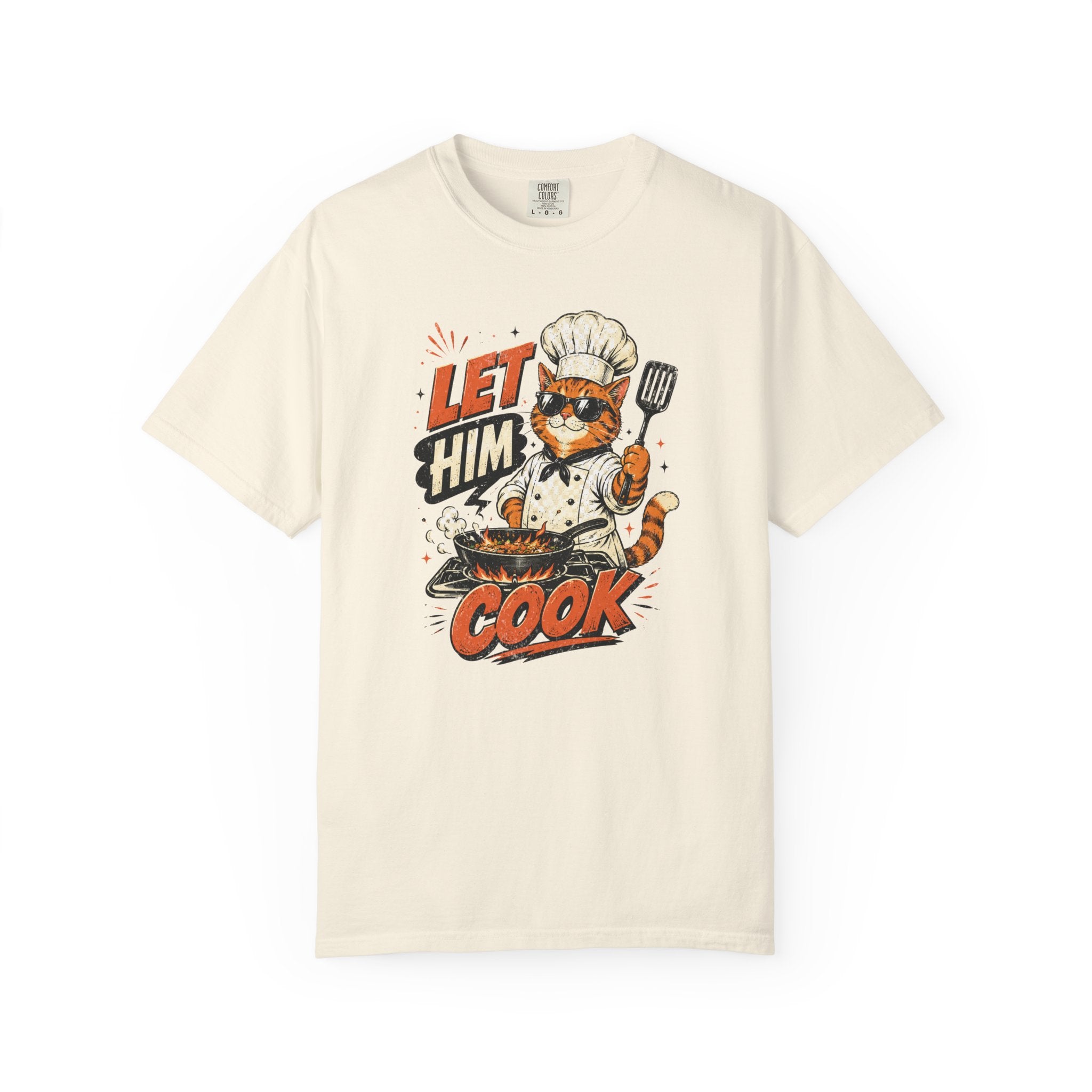 Let Him Cook Cat T-Shirt