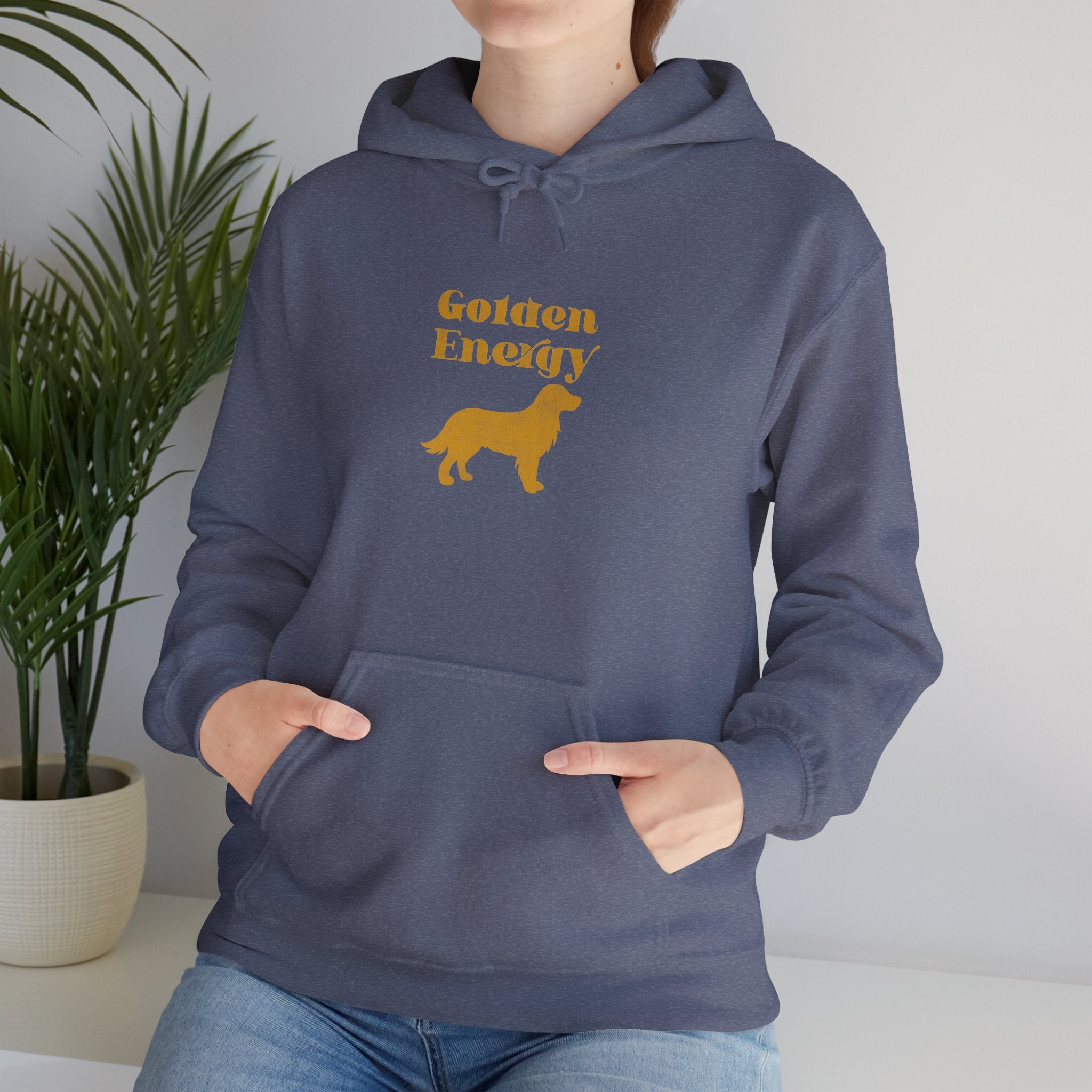 Golden Retriever Dog Lover Hoodie — Retro Pet Lover Sweatshirt