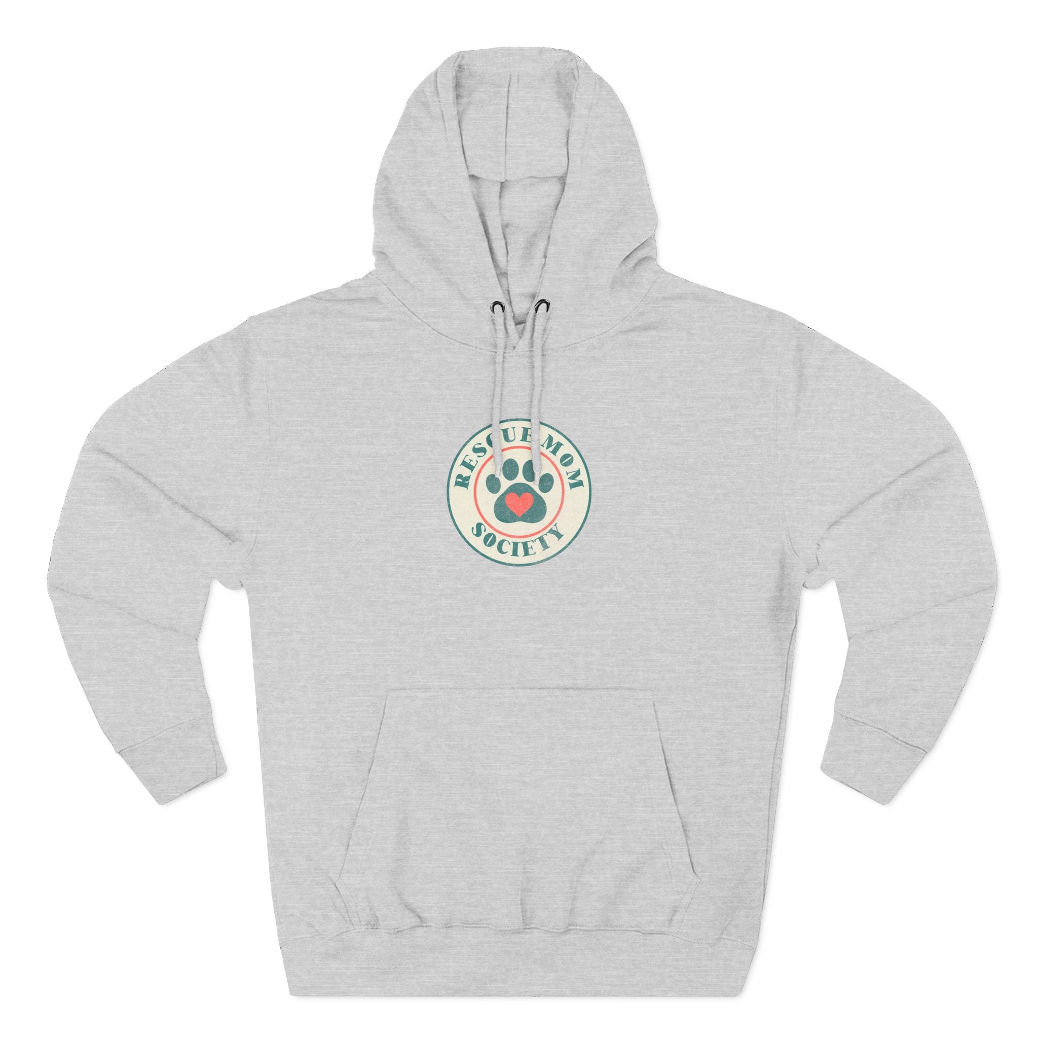 Rescue Society Retro Pet Lover Hoodie - Distressed Graphic