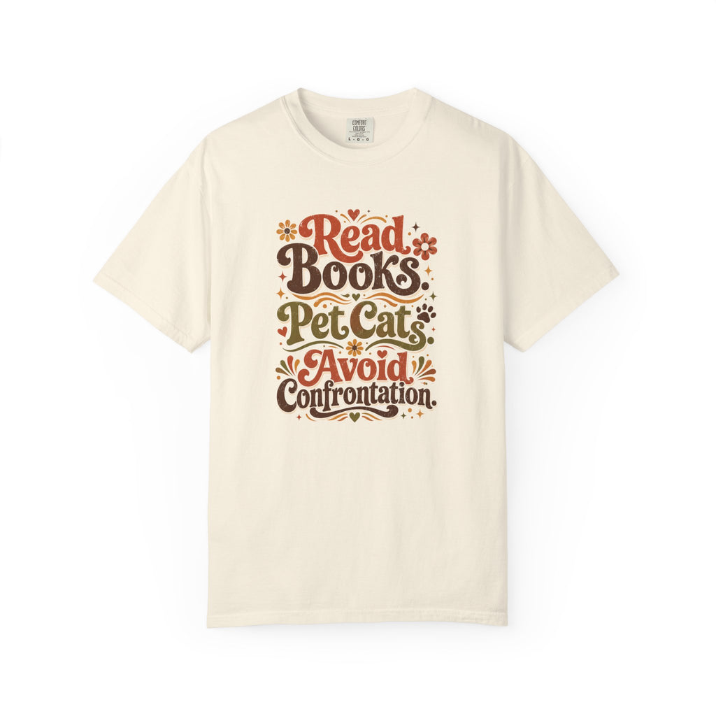Read Books Cat T-Shirt