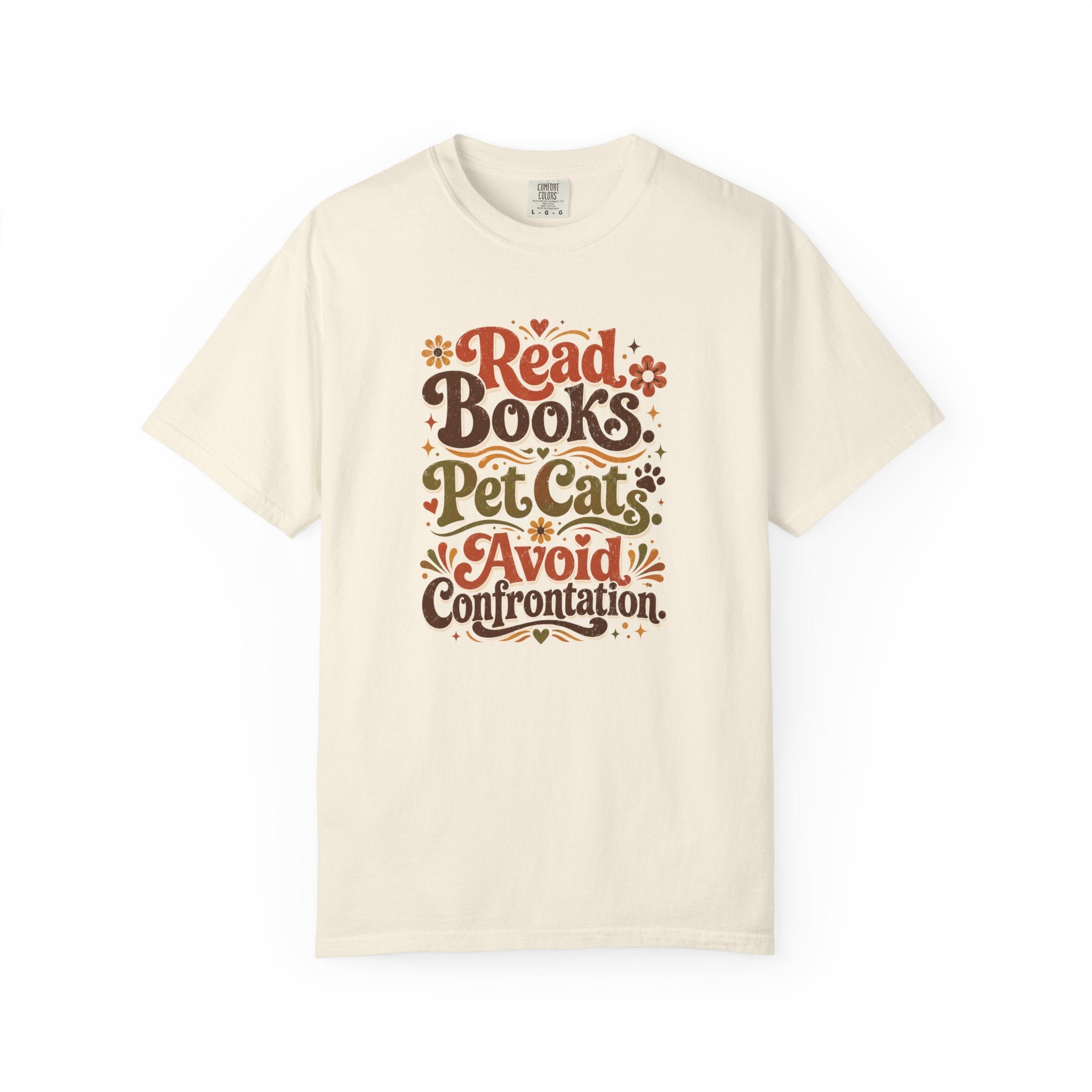 Read Books Cat T-Shirt
