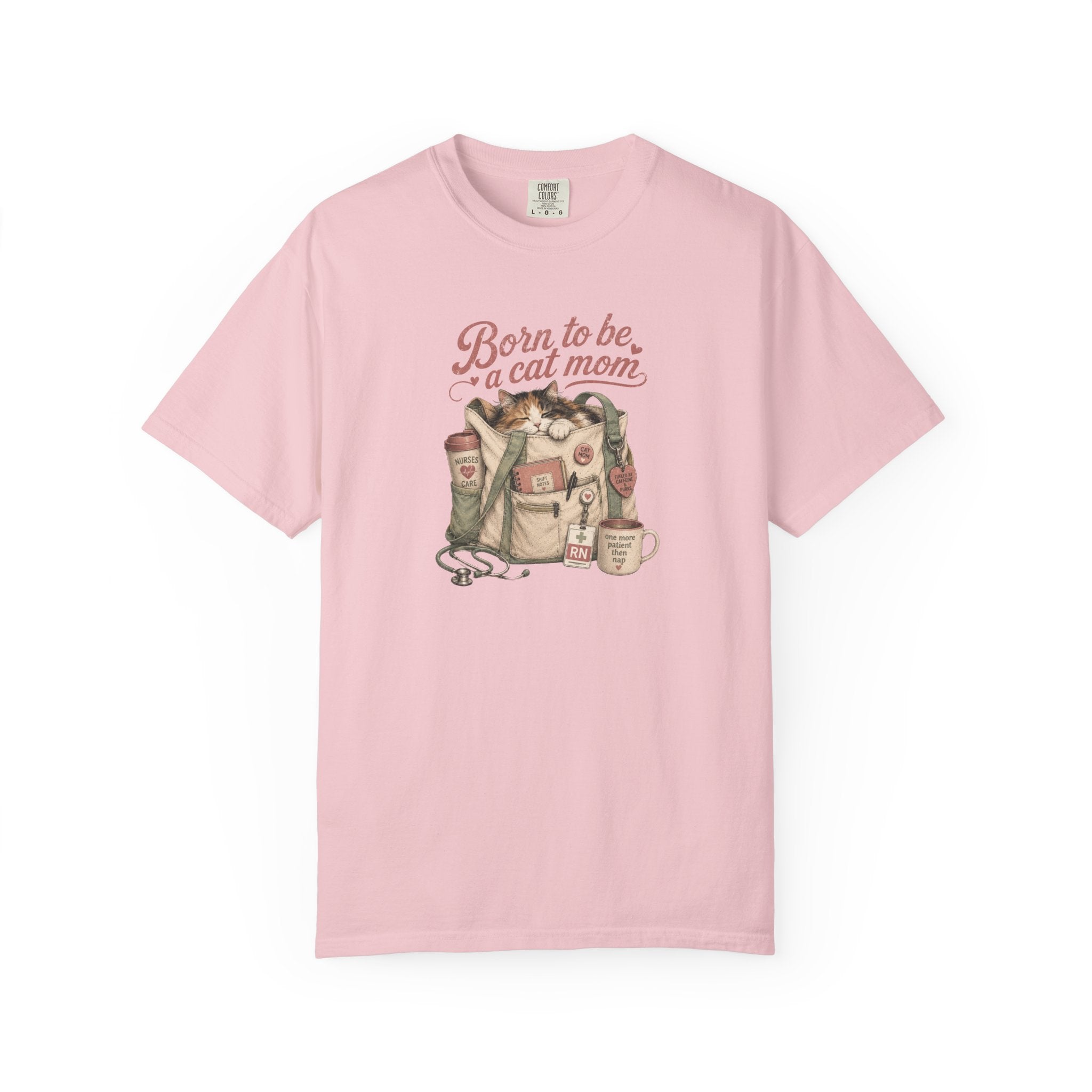 Nurse Cat Mom Cat T-Shirt