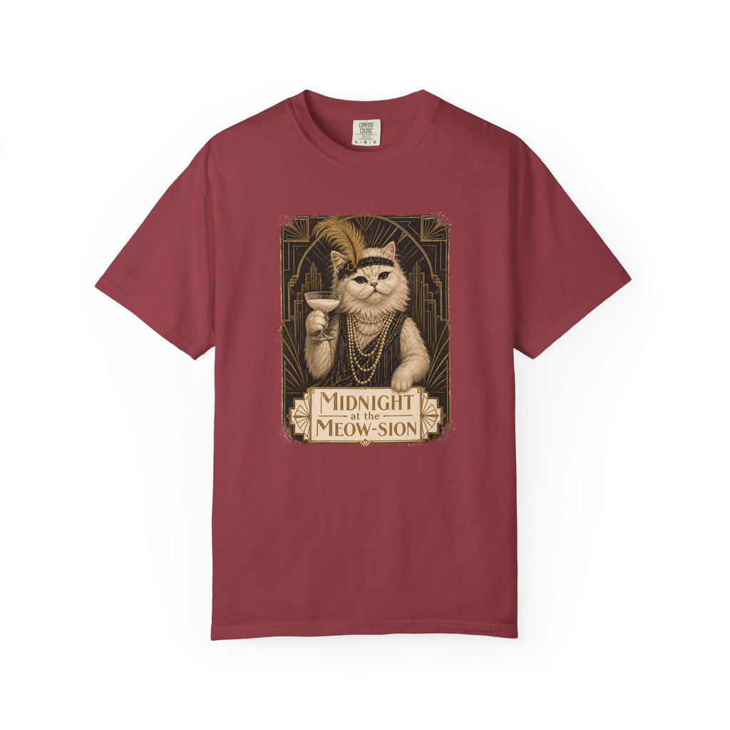 Midnight At The Show Cat T-Shirt