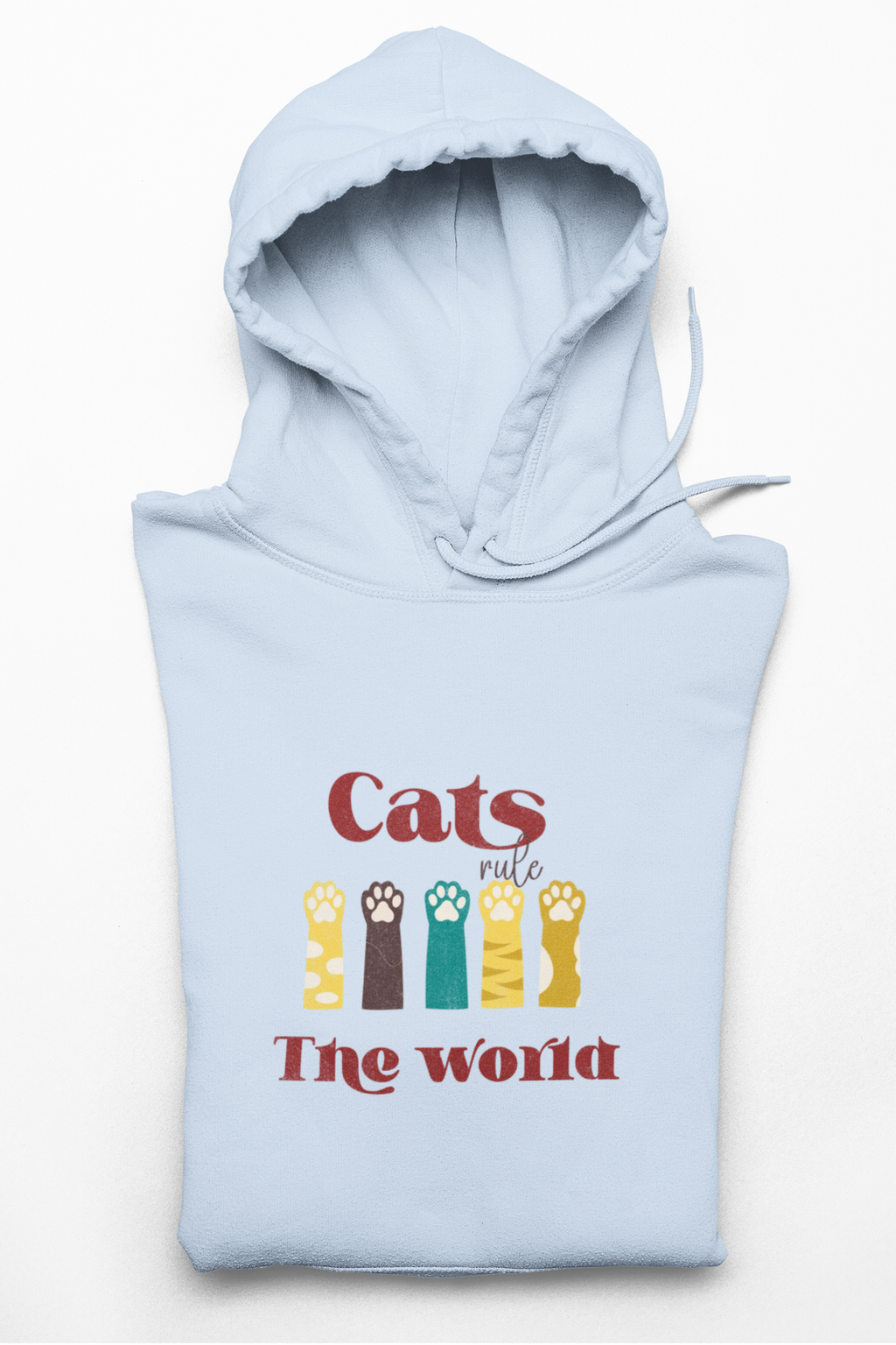 Cat Lover Hoodie — Retro Style Cat Graphic