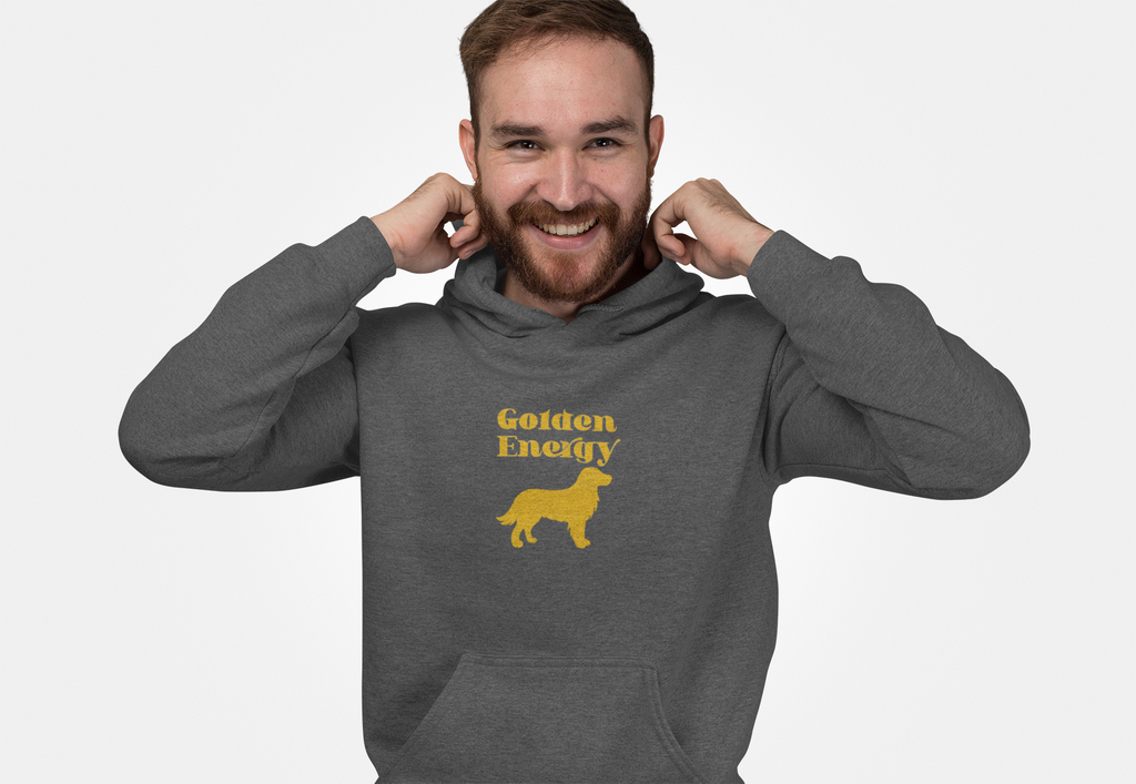Golden Retriever Dog Lover Hoodie — Retro Pet Lover Sweatshirt