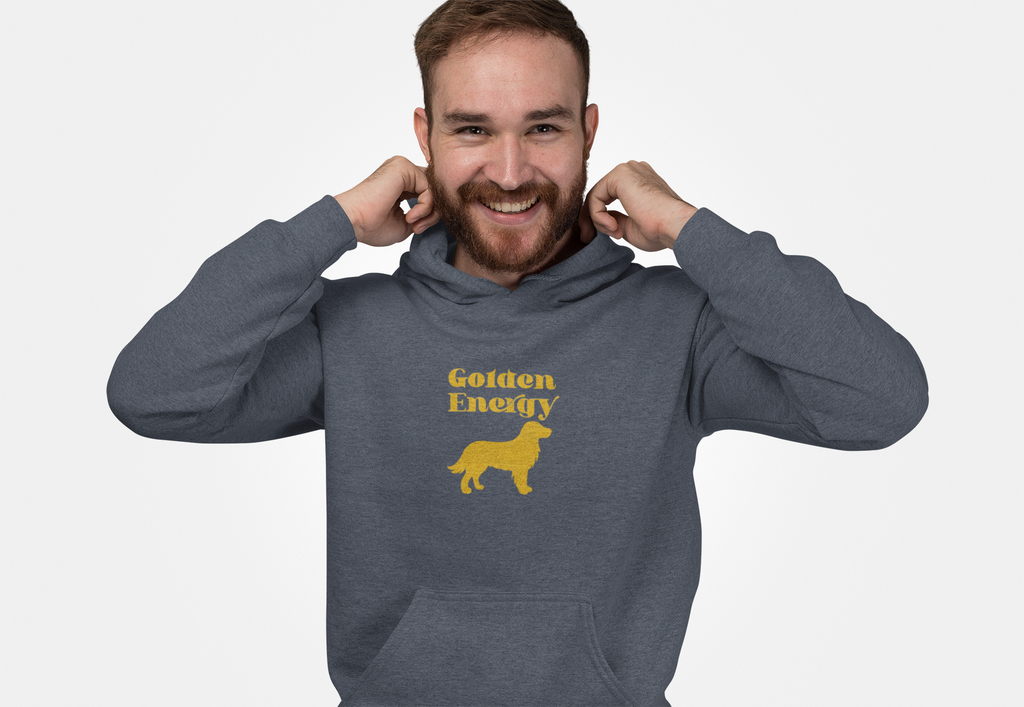 Golden Retriever Dog Lover Hoodie — Retro Pet Lover Sweatshirt