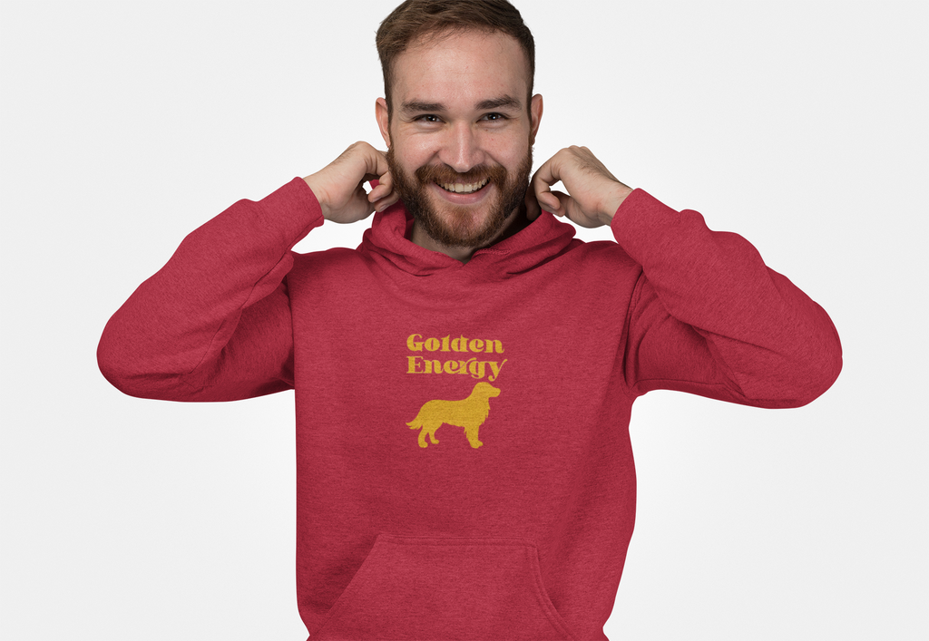 Golden Retriever Dog Lover Hoodie — Retro Pet Lover Sweatshirt