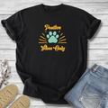 Positive Vibes Pet Lover T-Shirt — Retro Dog & Cat Tee