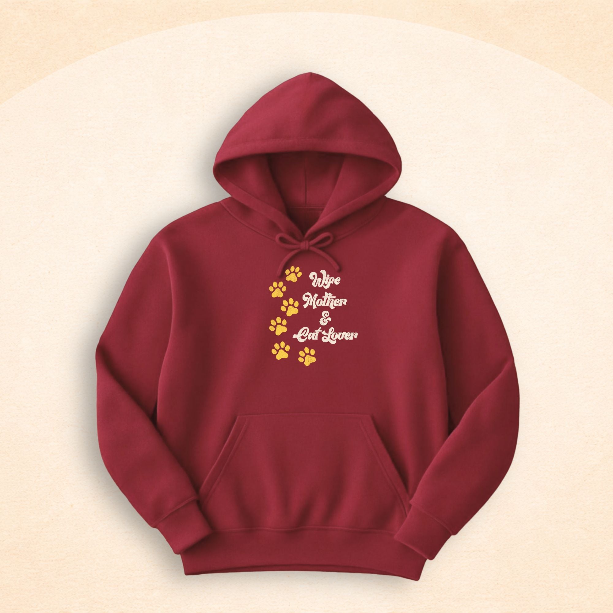 Wife, Mother, And Cat Lover Hoodie