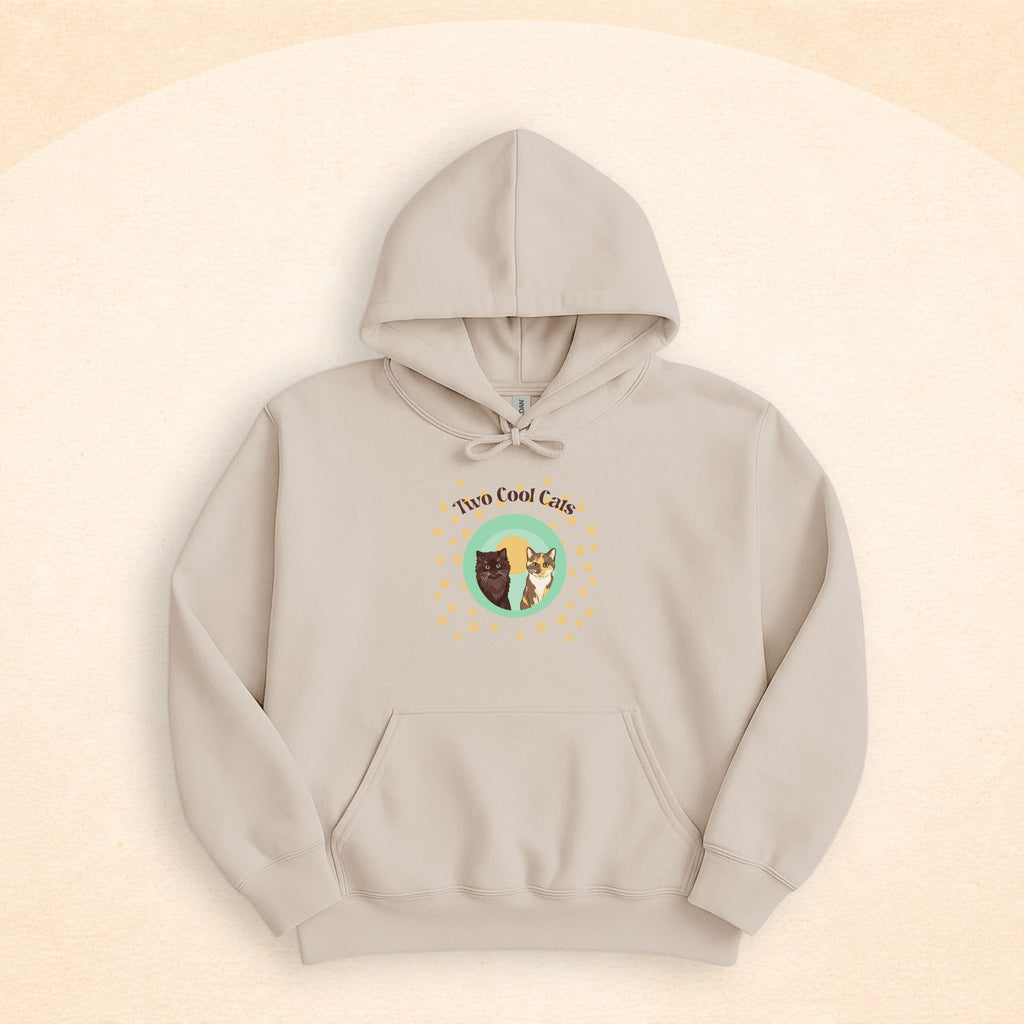 Two Cool Cats Hoodie