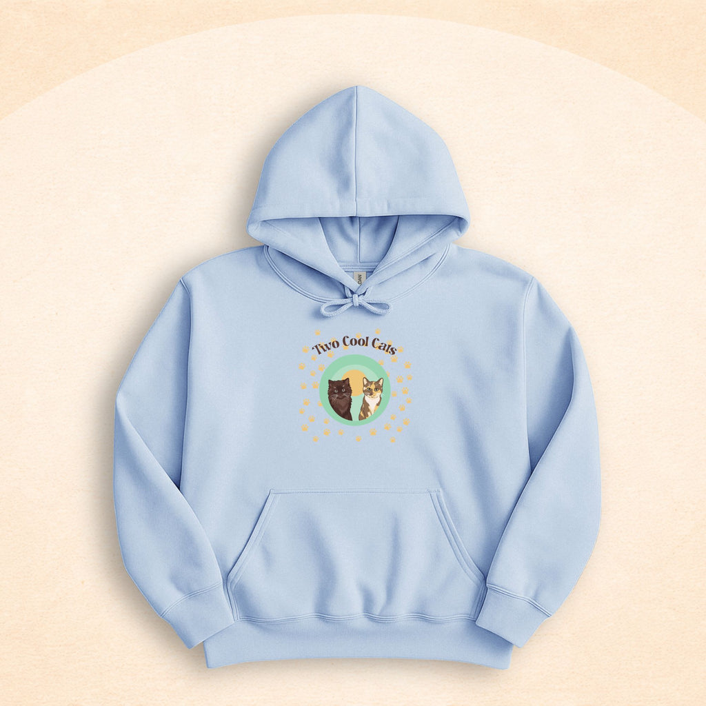 Two Cool Cats Hoodie
