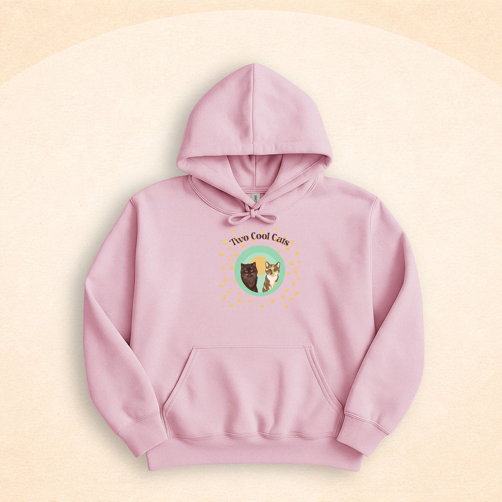 Two Cool Cats Hoodie