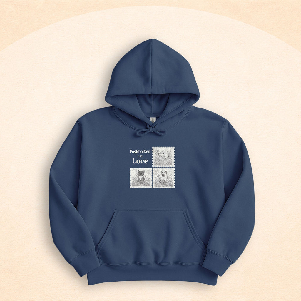 Postmarked With Love Cat Hoodie