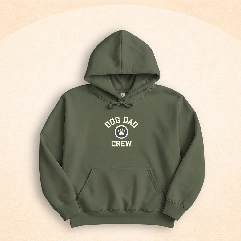 Dog Dad Crew Hoodie