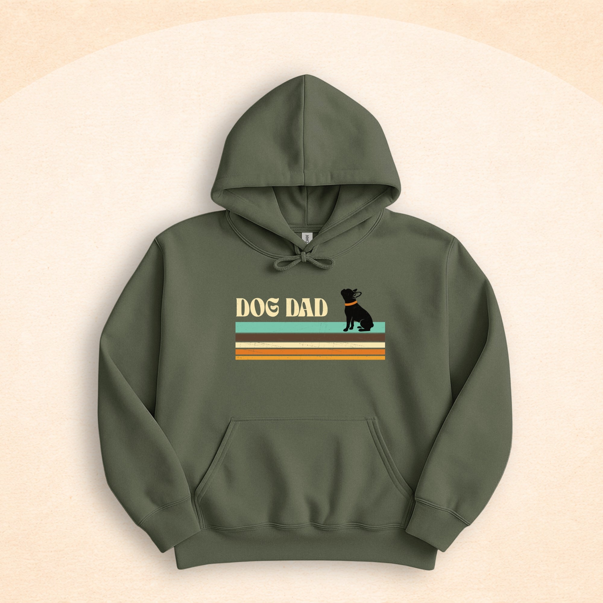 Boston Terrier Dad Hoodie