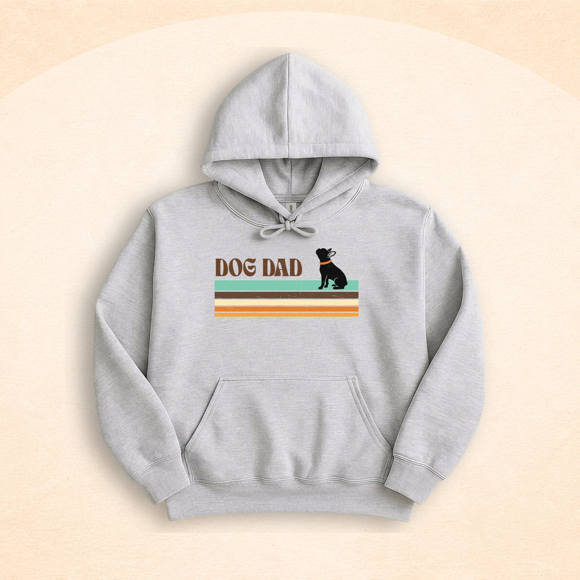 Boston Terrier Dad Hoodie