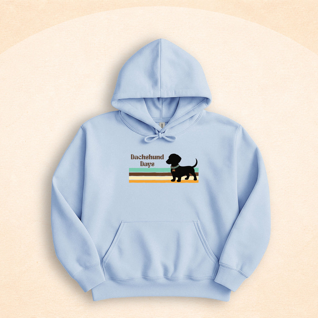 Retro Dachshund Dog Lover Hoodie