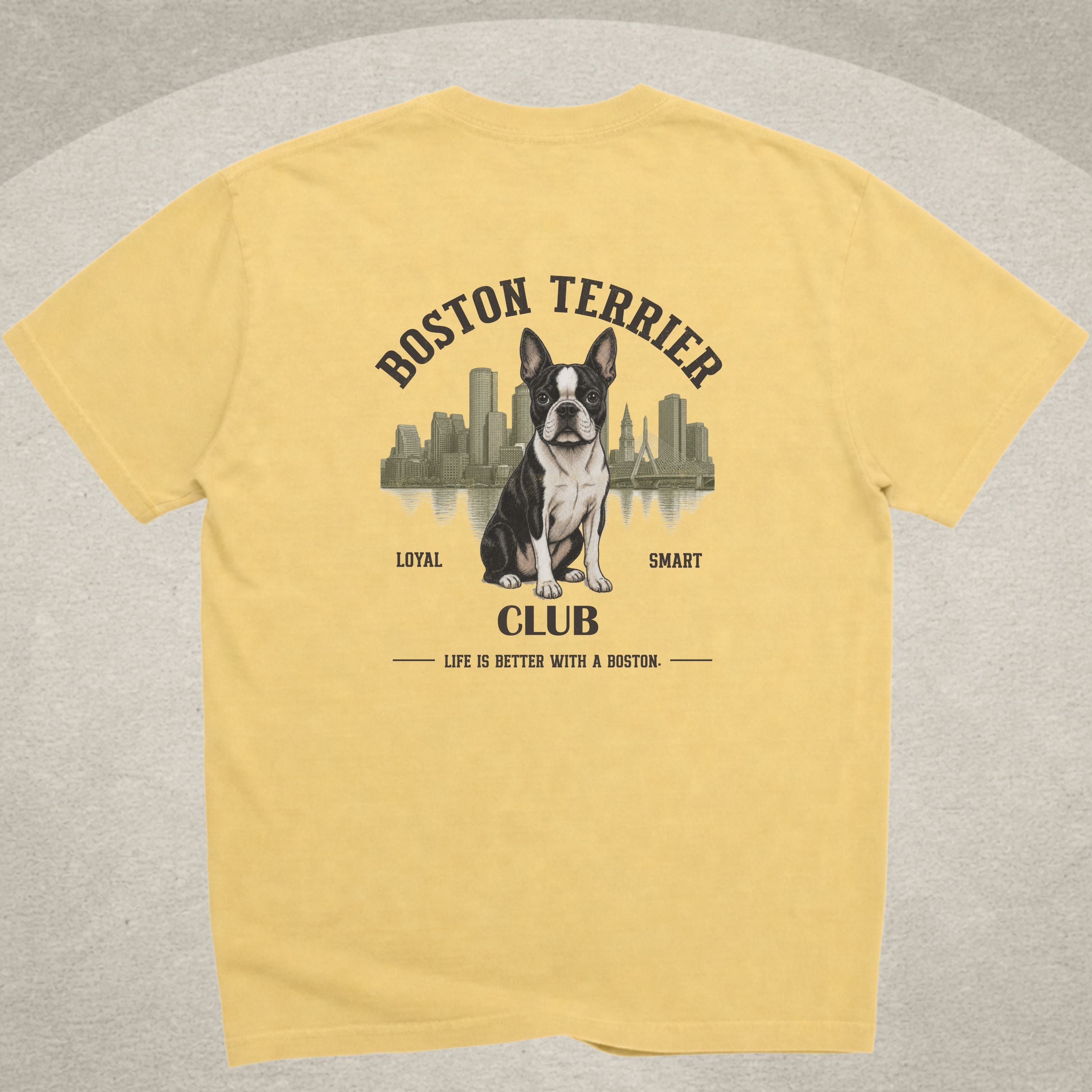Boston Terrier Club Tee