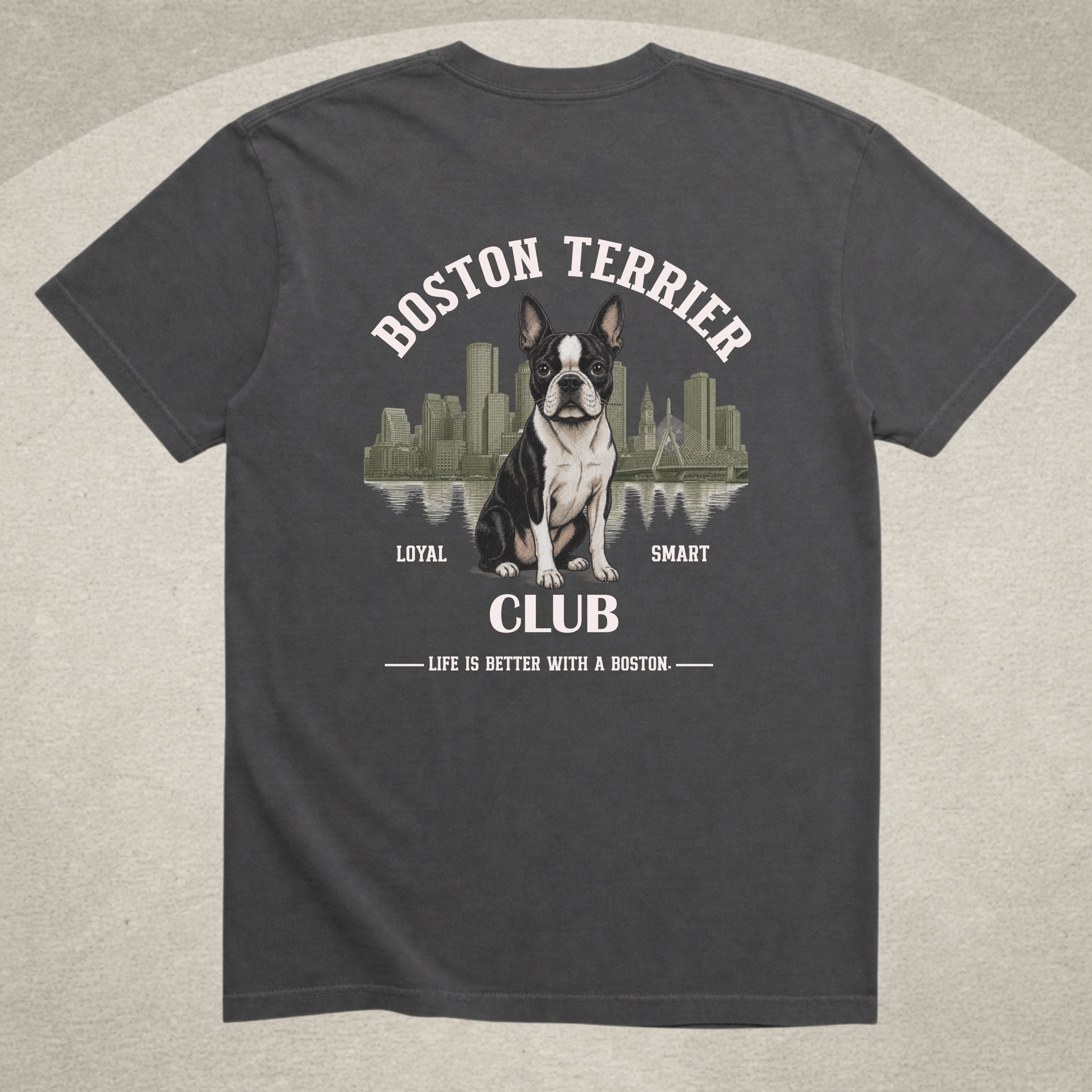 Boston Terrier Club Tee