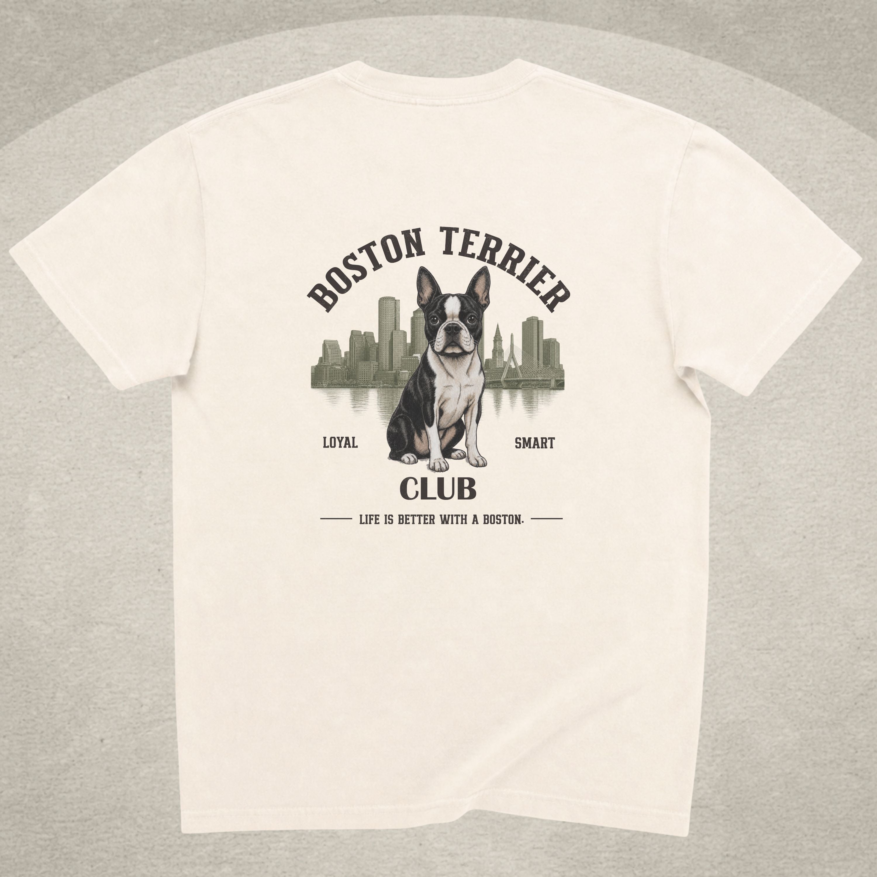 Boston Terrier Club Tee