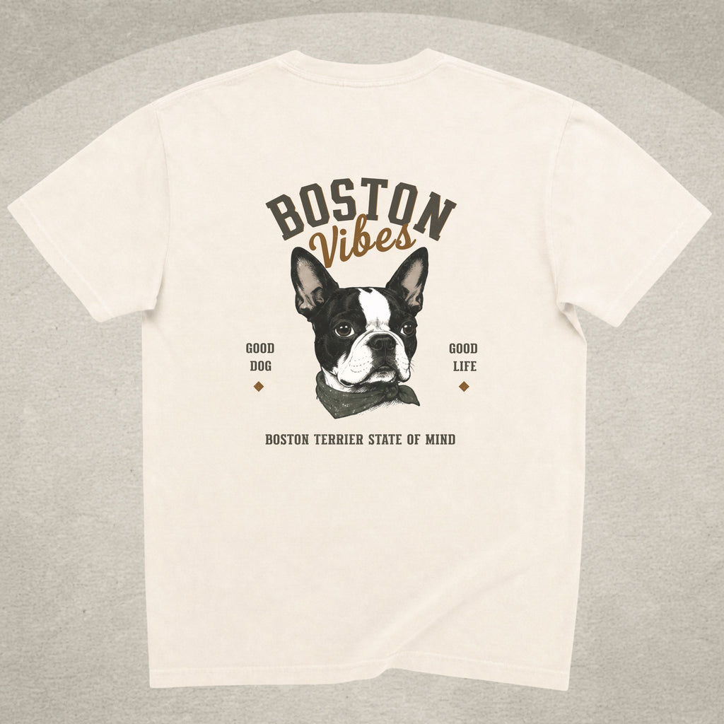 Boston Vibes Dog Tee