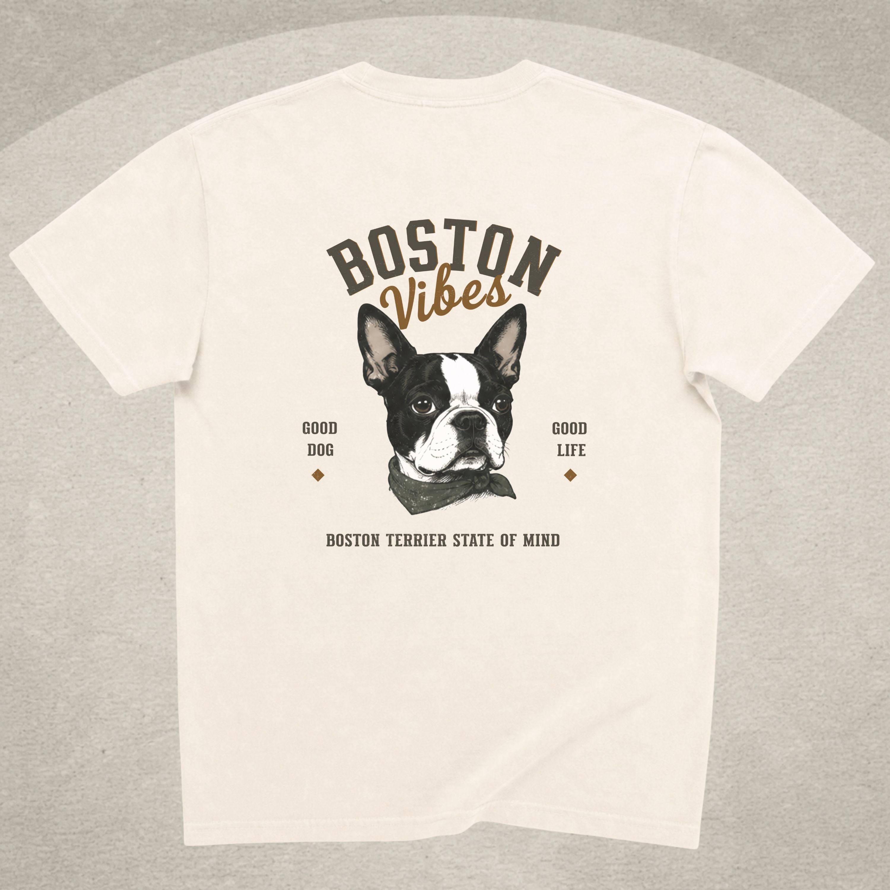 Boston Vibes Dog Tee