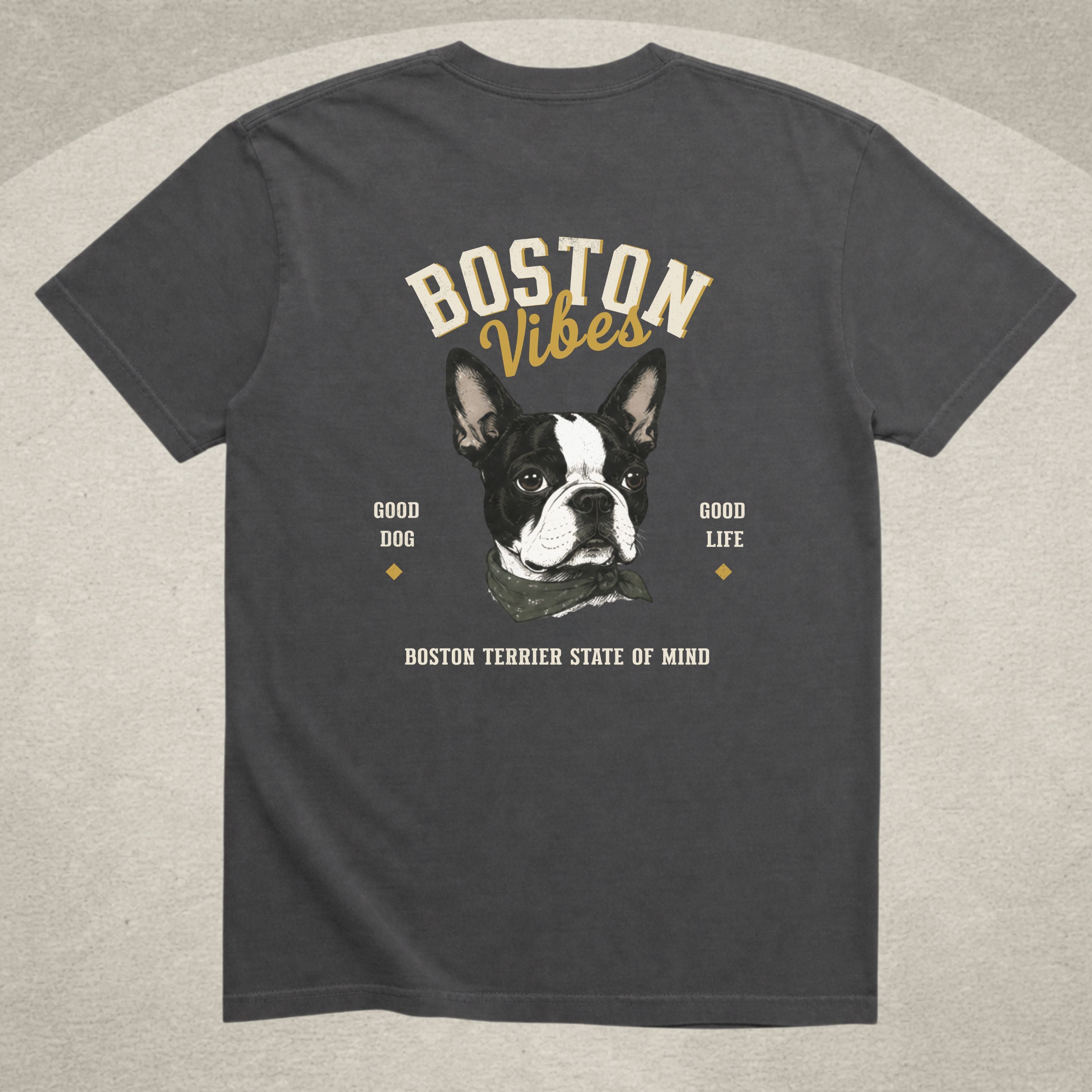 Boston Vibes Dog Tee