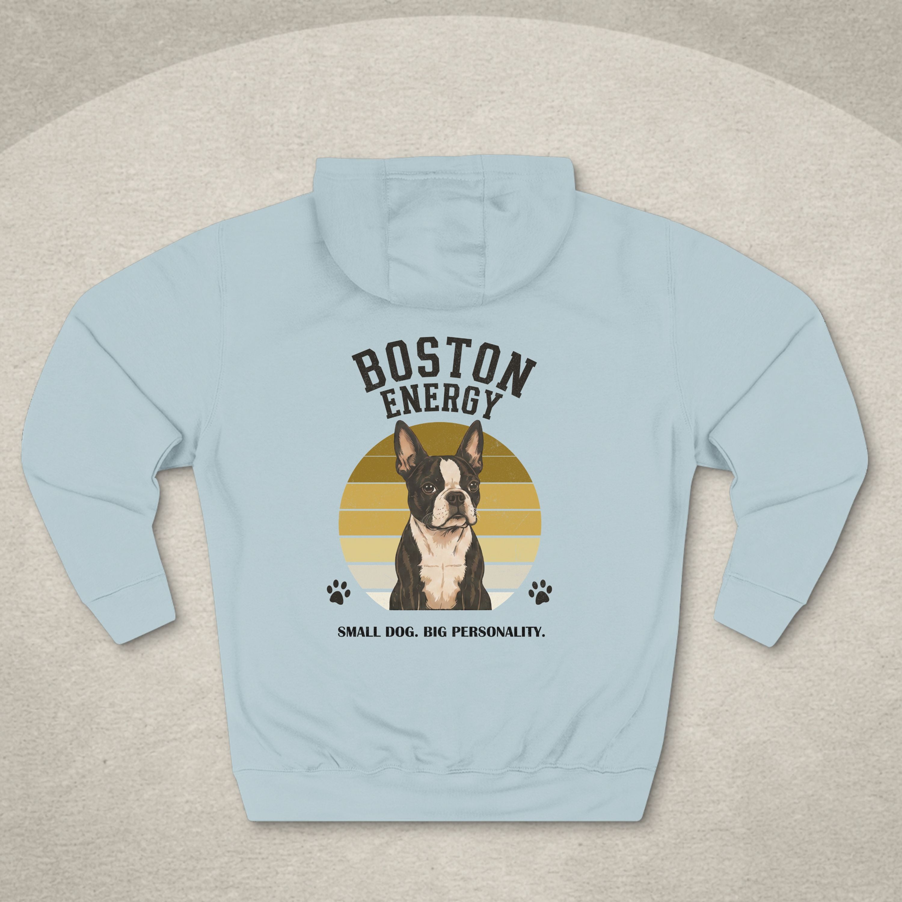 Boston Terrier Energy Hoodie