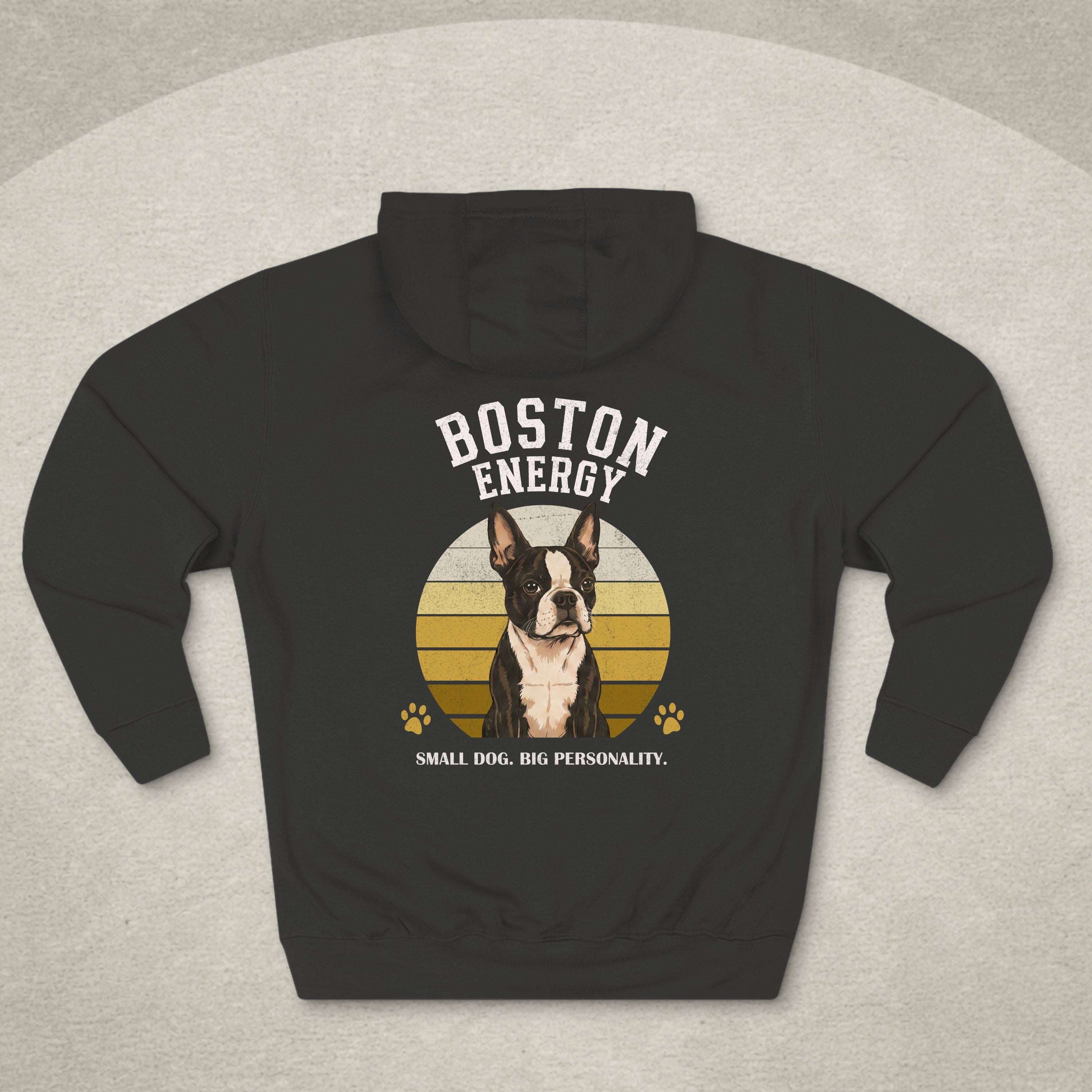 Boston Terrier Energy Hoodie