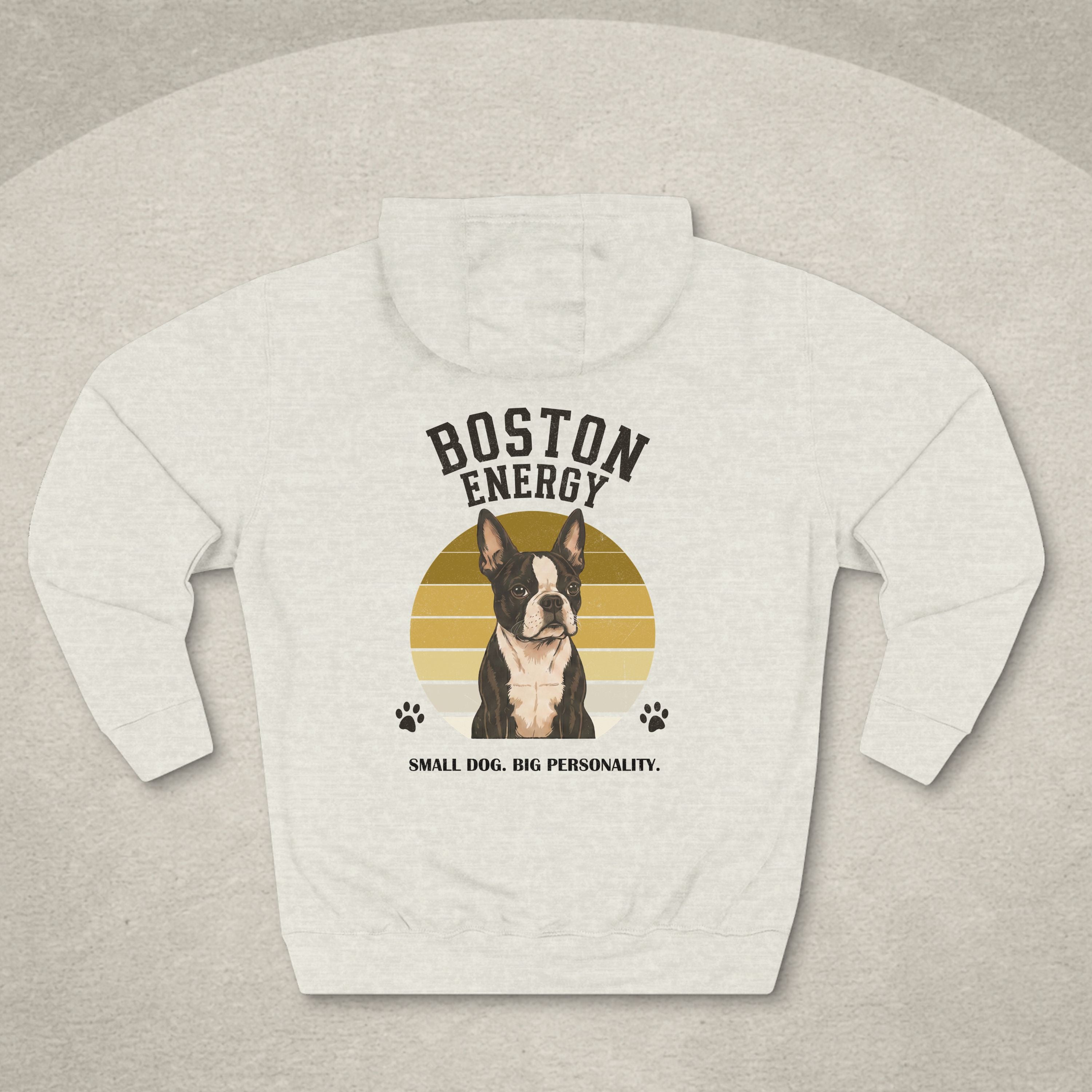 Boston Terrier Energy Hoodie