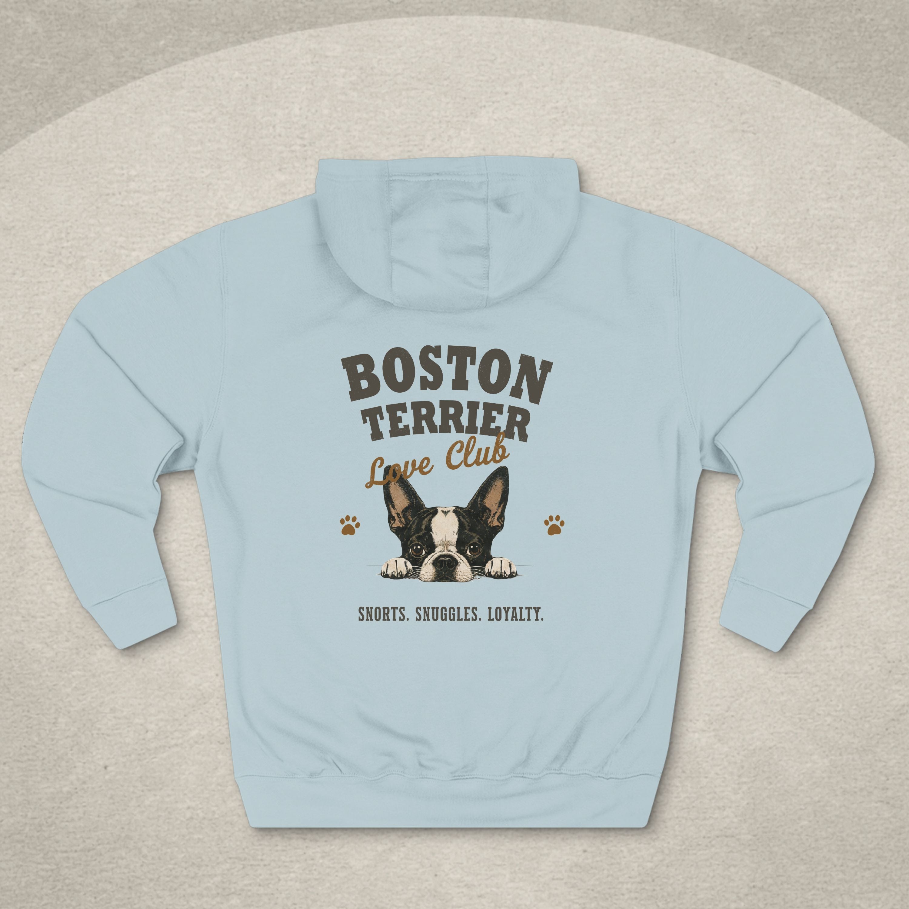 Boston Terrier Love Club Hoodie
