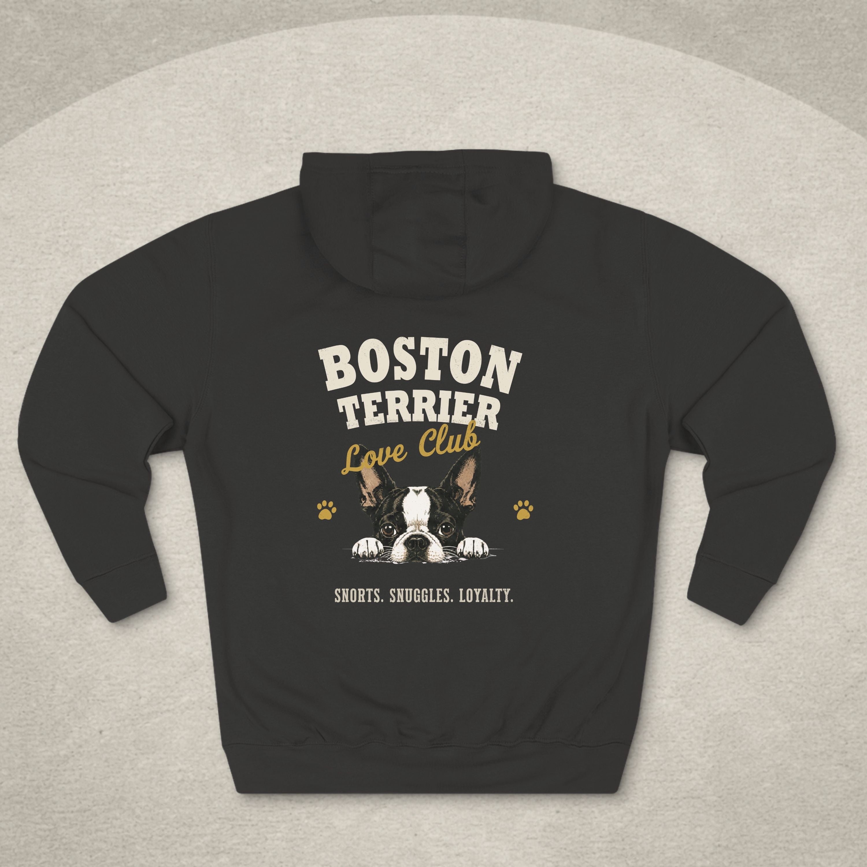 Boston Terrier Love Club Hoodie