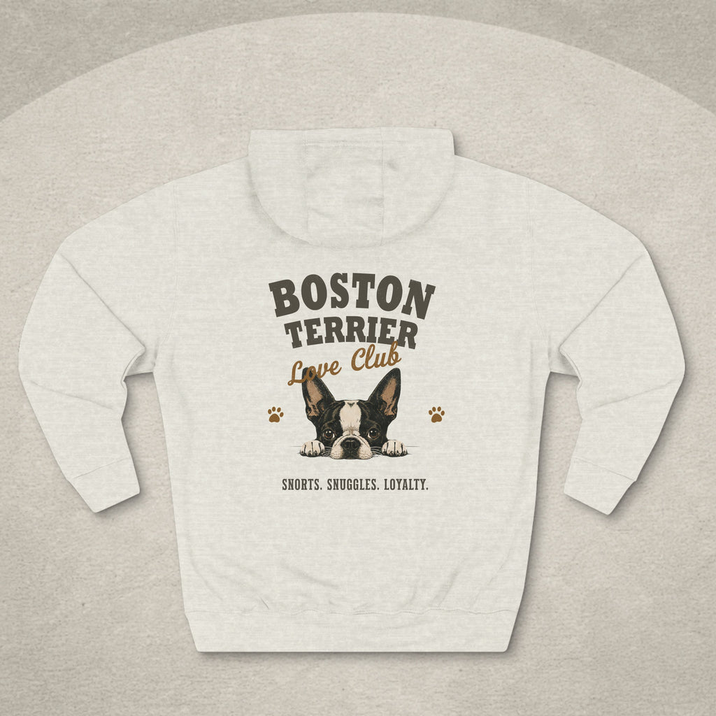 Boston Terrier Love Club Hoodie