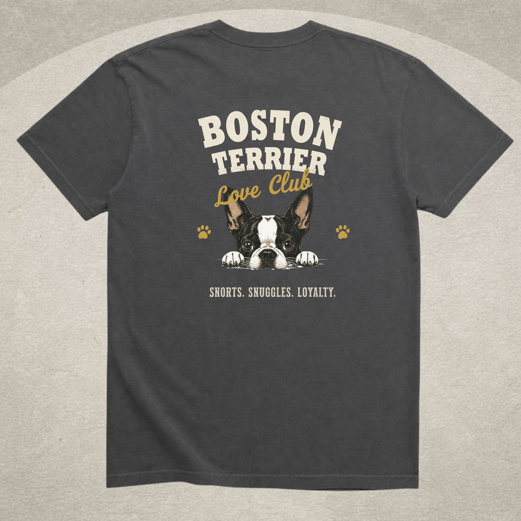 Boston Terrier Love Club Tee