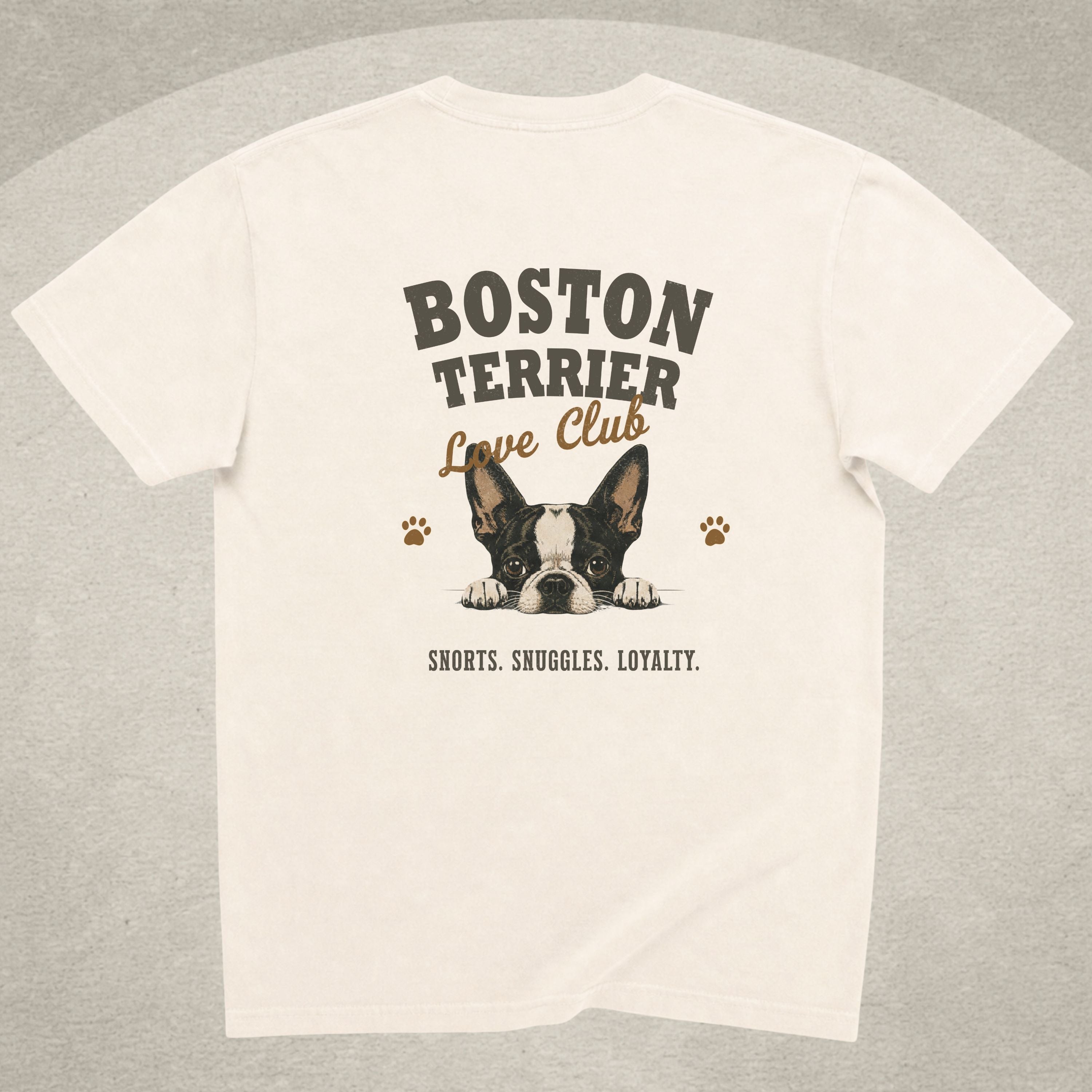 Boston Terrier Love Club Tee
