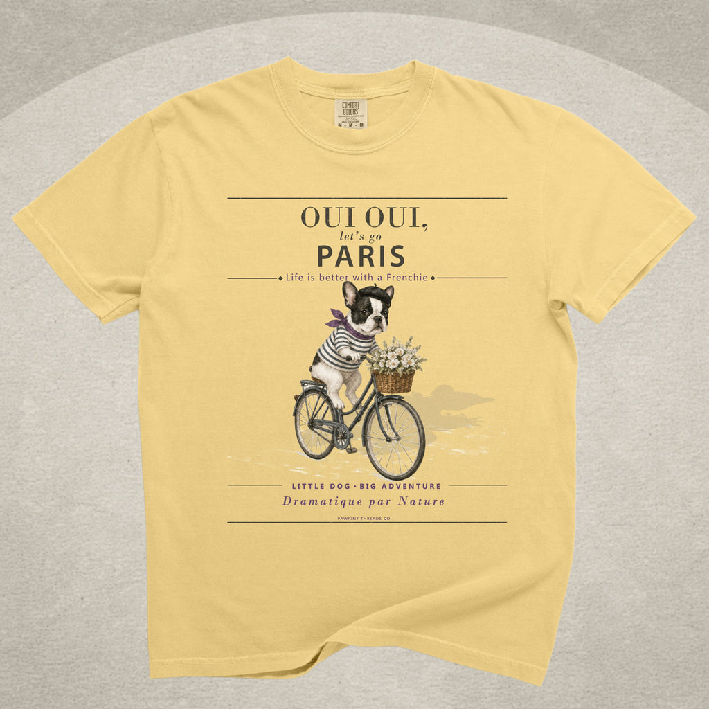 Oui Oui, Paris — Frenchie Dog Tee