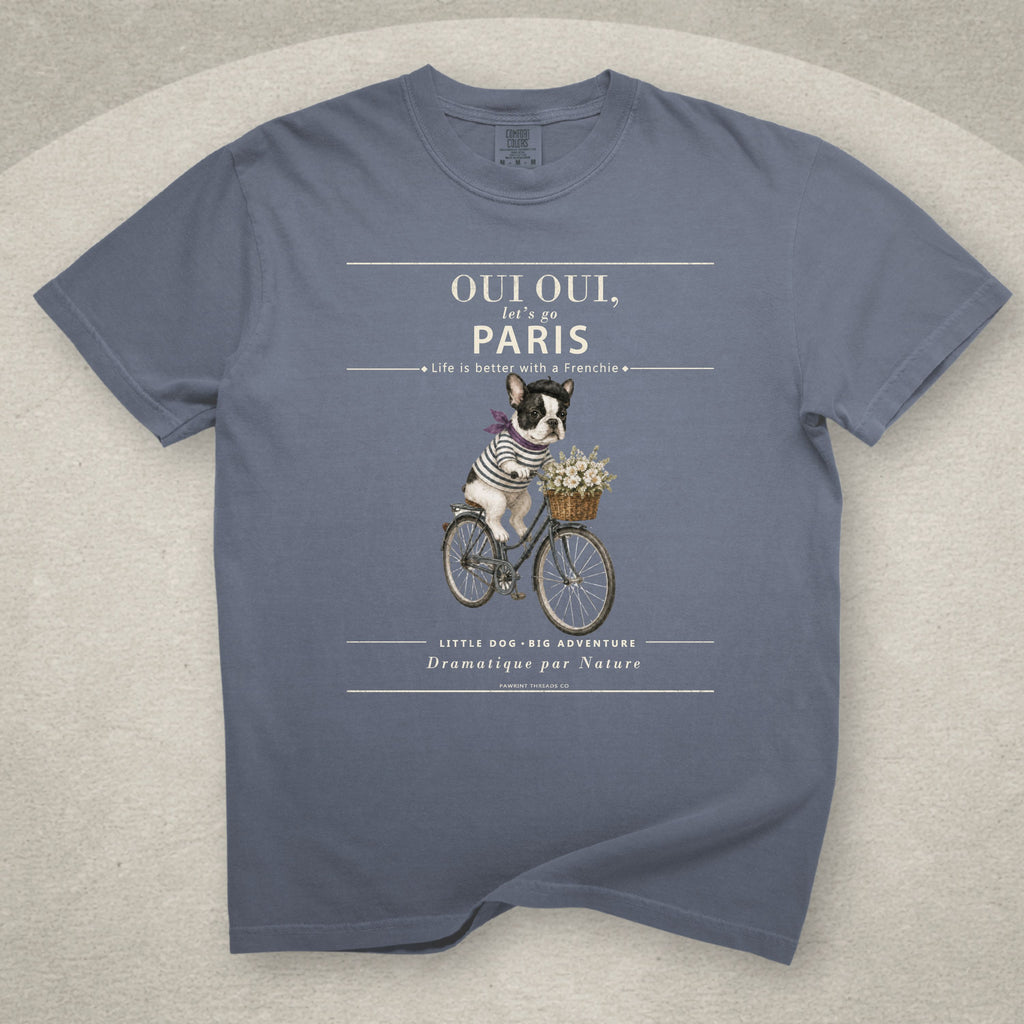 Oui Oui, Paris — Frenchie Dog Tee