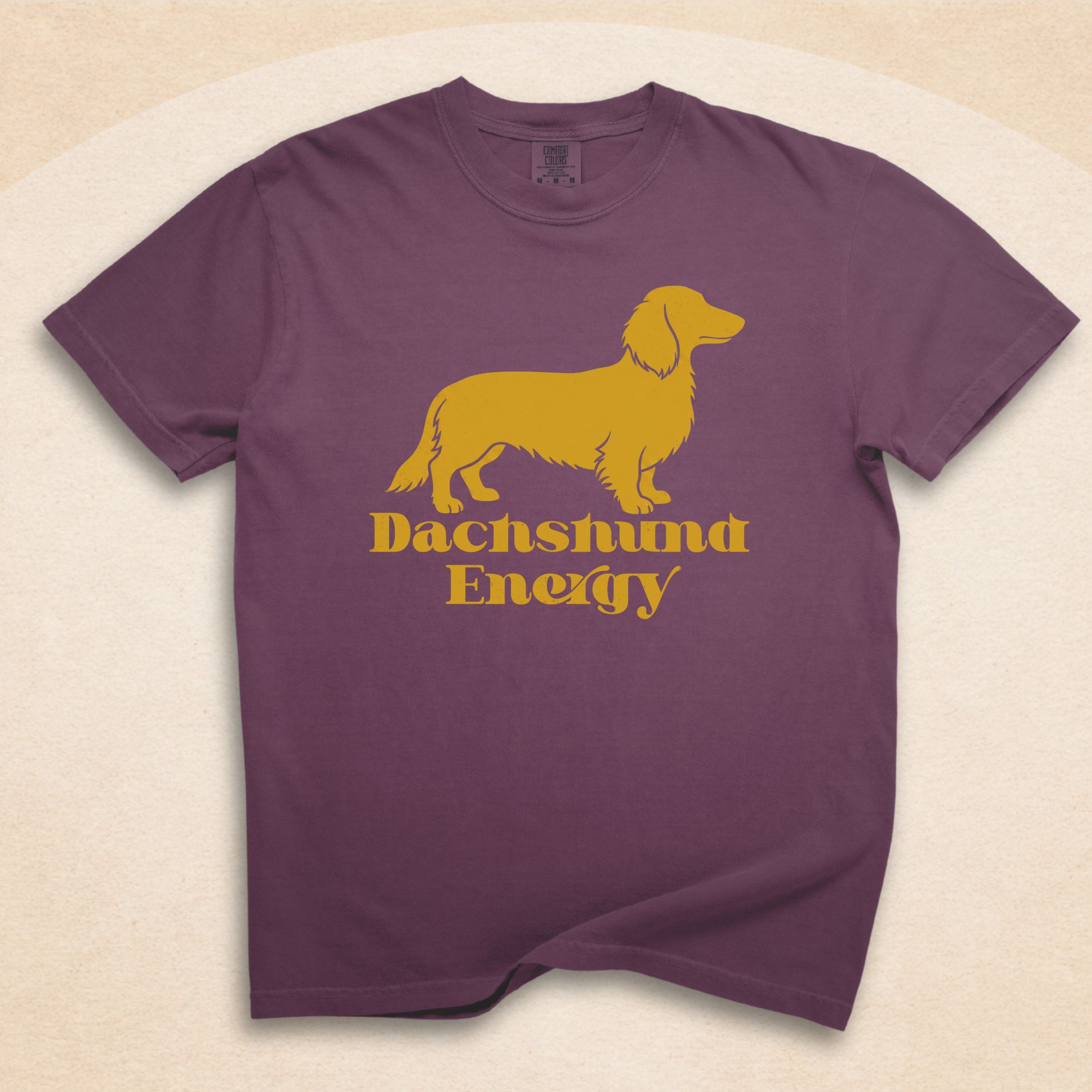 Dachshund Dog Energy T-Shirt