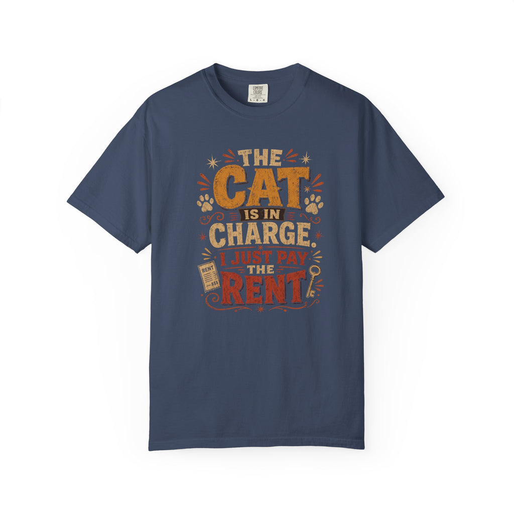The Cat Is in Charge T-Shirt
