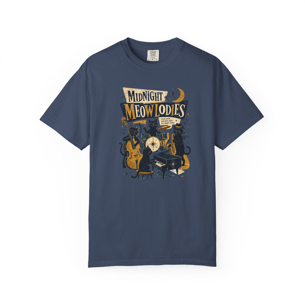 Midnight Melodies Cat T-Shirt