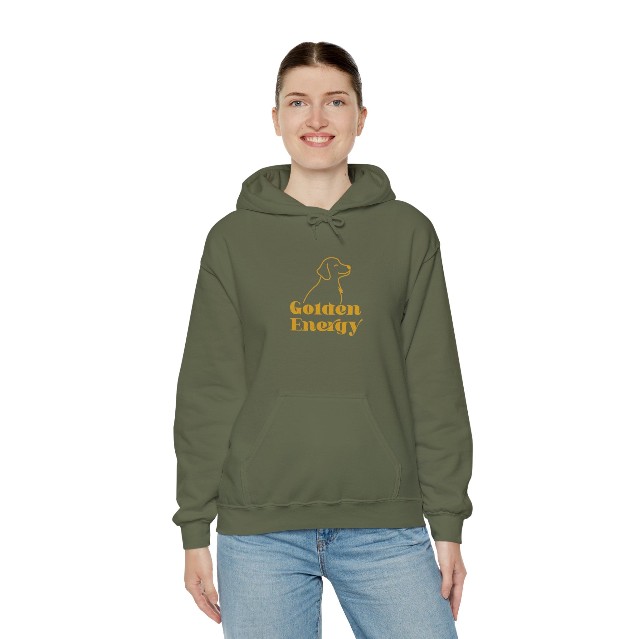 Retro Golden Retriever Hoodie — Pet Lover Sweatshirt