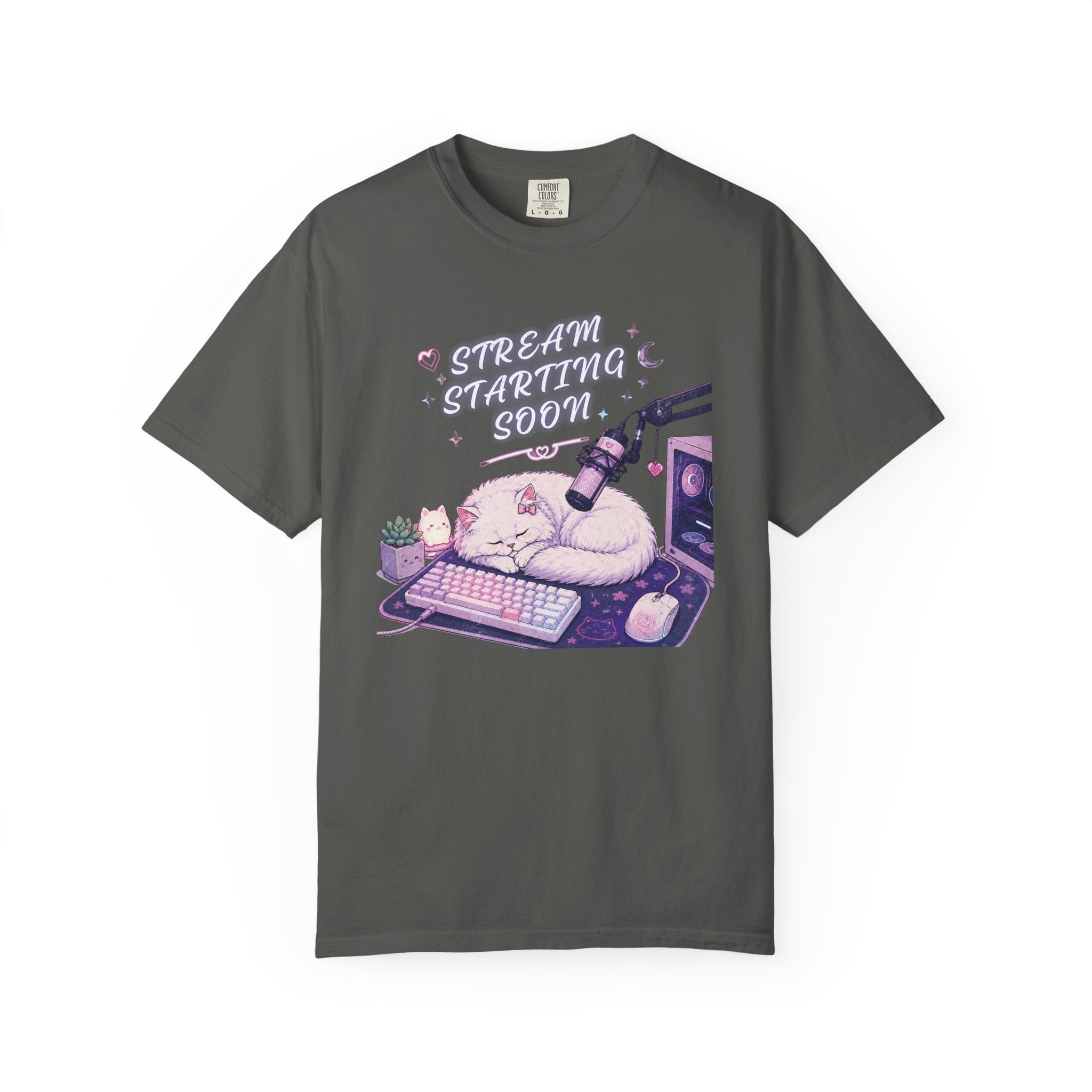 Stream Starting Soon Cat T-Shirt